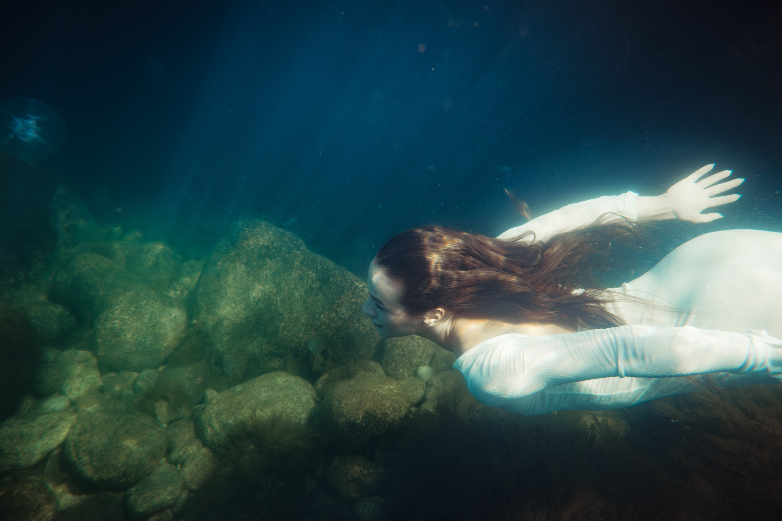 Подводная съемка в Севастополе и в Крыму. Мыс Айя.