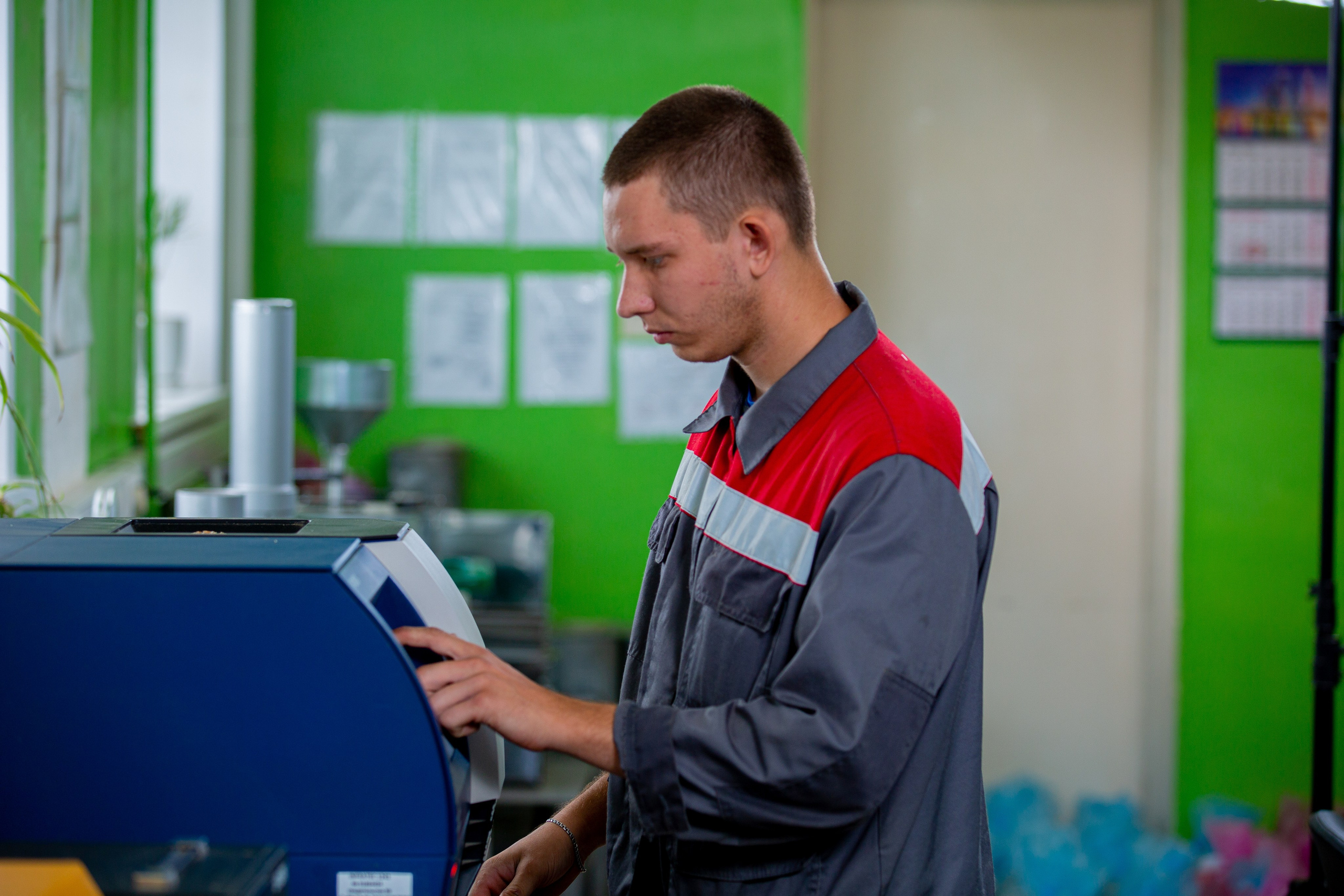 Лаборатория на Добринском элеваторе