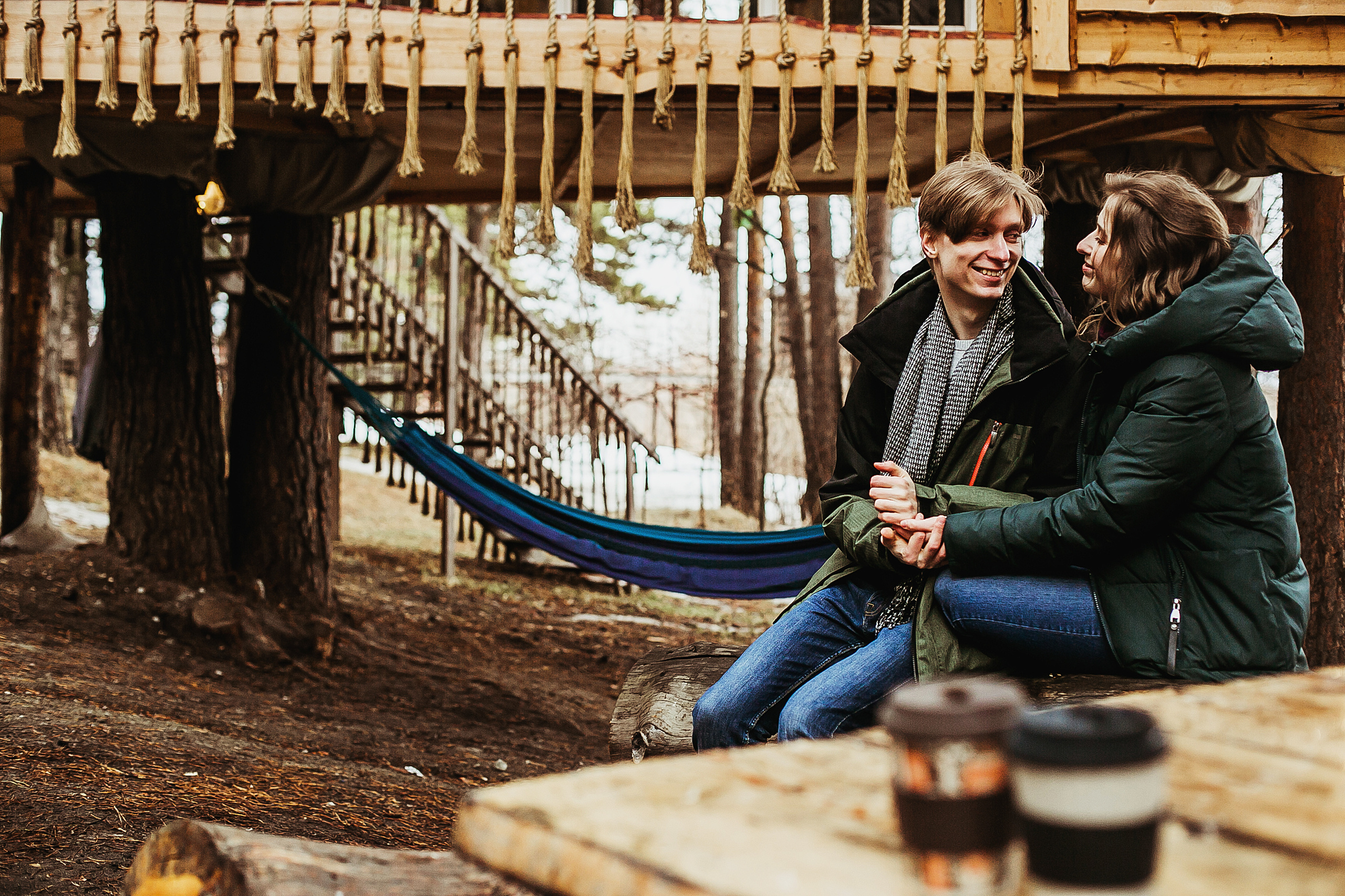 Никита и Лена. В гнезде. Фотограф Полина Егорова город Тюмень