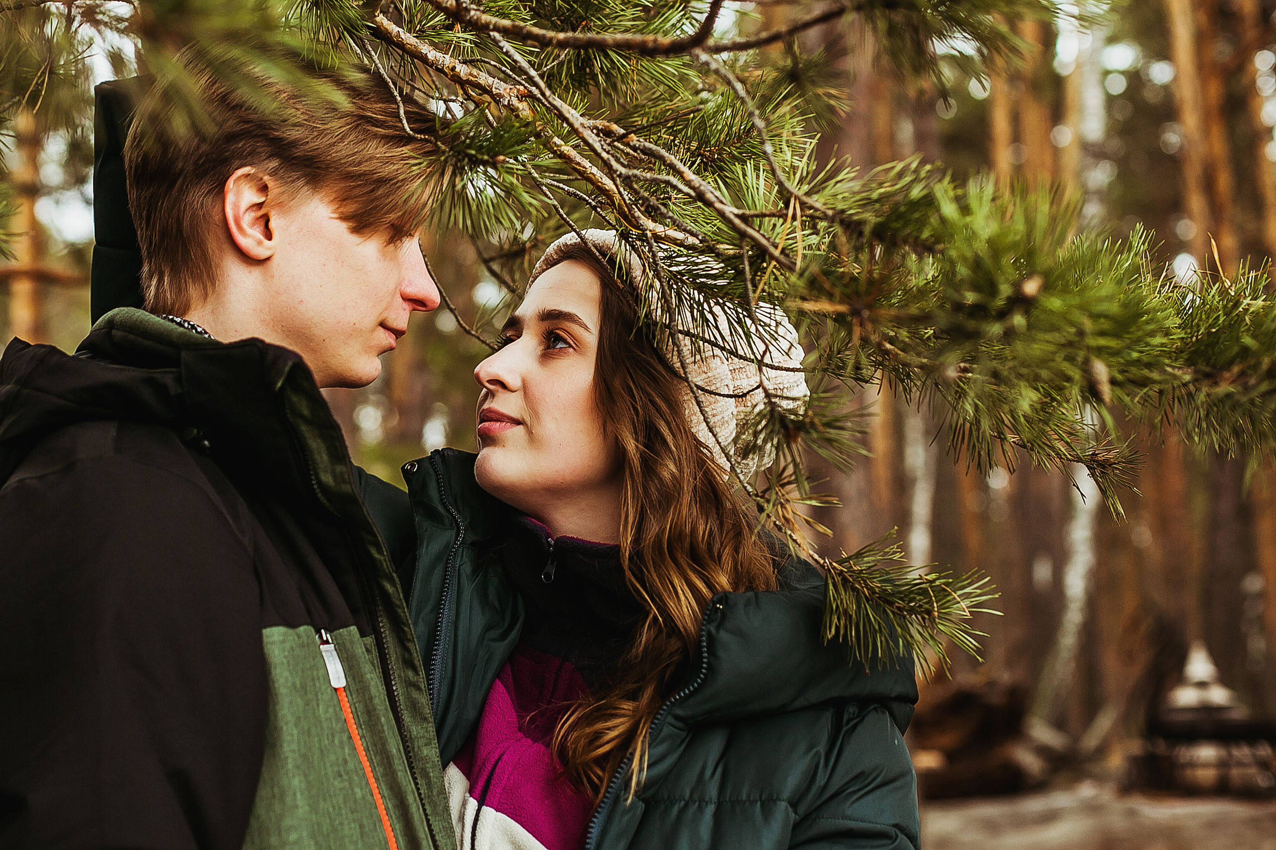 Никита и Лена. В гнезде. Фотограф Полина Егорова город Тюмень