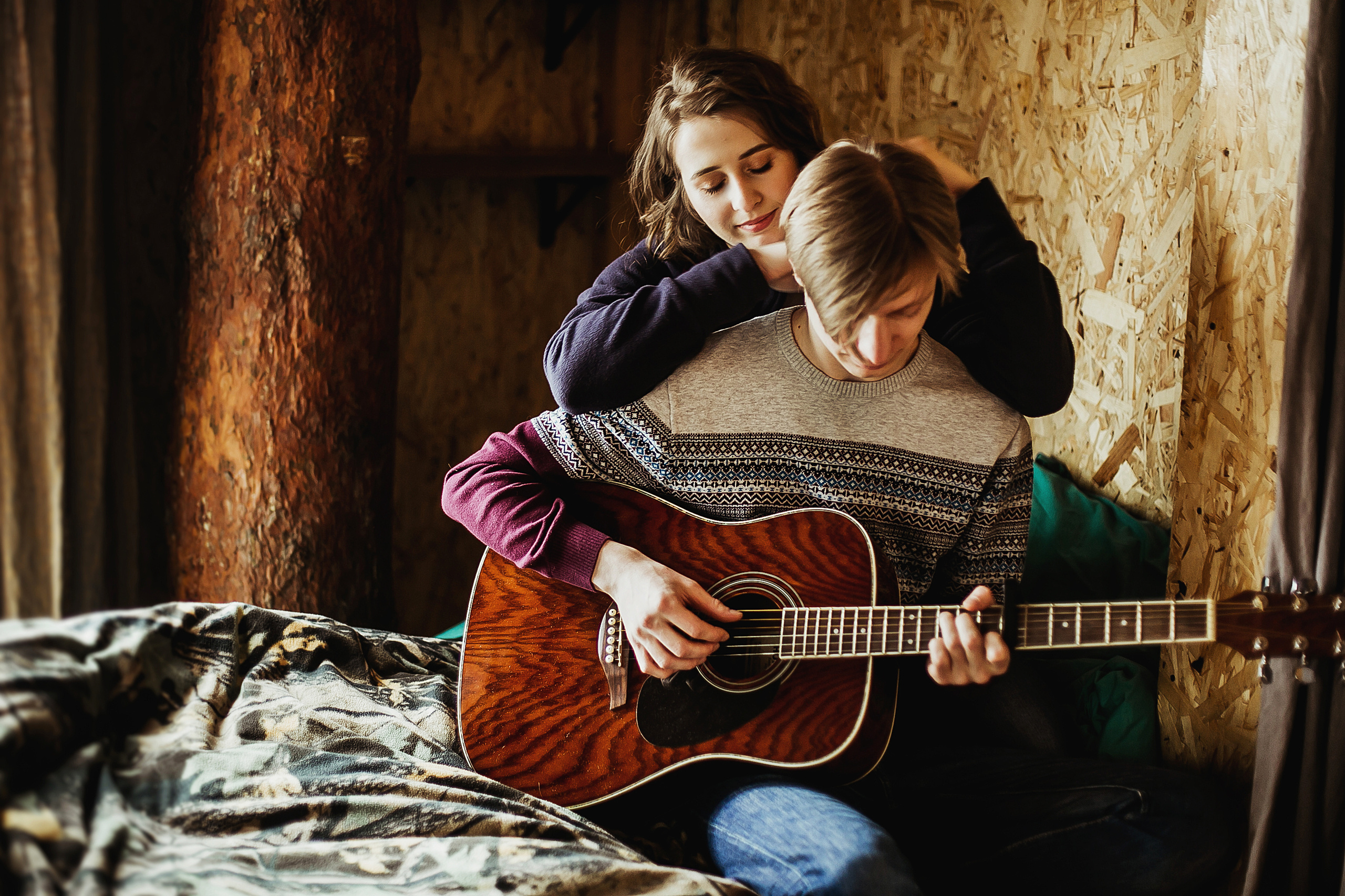 Никита и Лена. В гнезде. Фотограф Полина Егорова город Тюмень