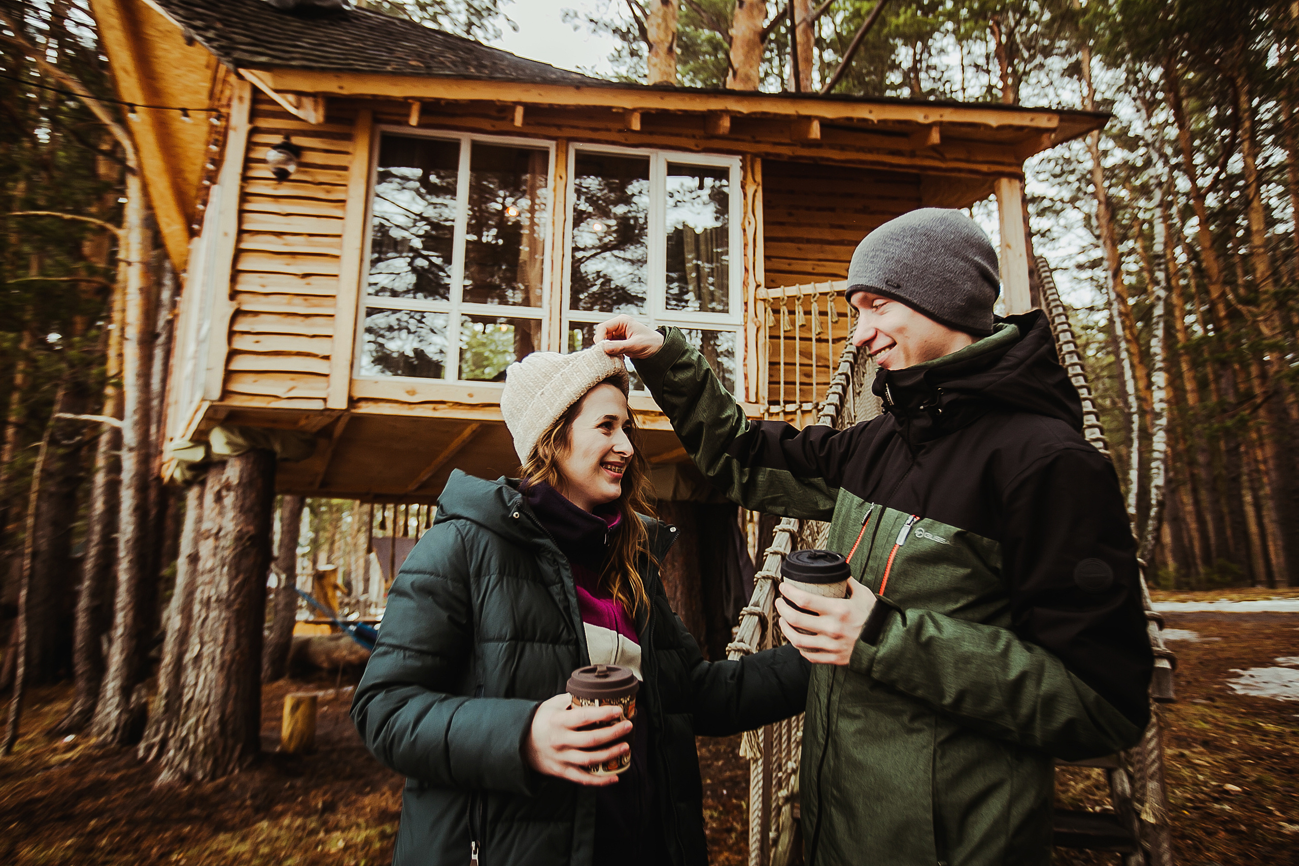 Никита и Лена. В гнезде. Фотограф Полина Егорова город Тюмень