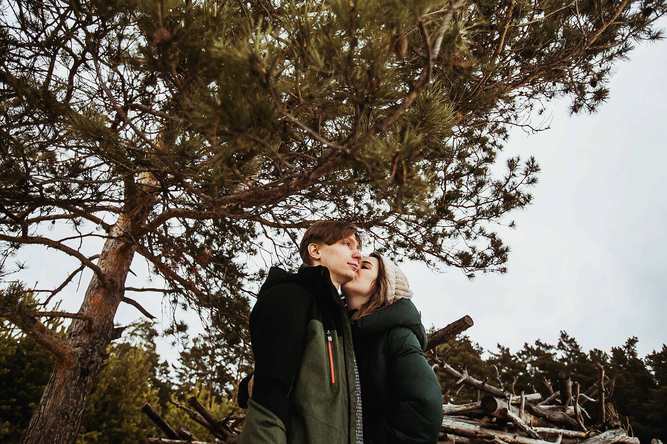 Никита и Лена. В гнезде. Фотограф Полина Егорова город Тюмень