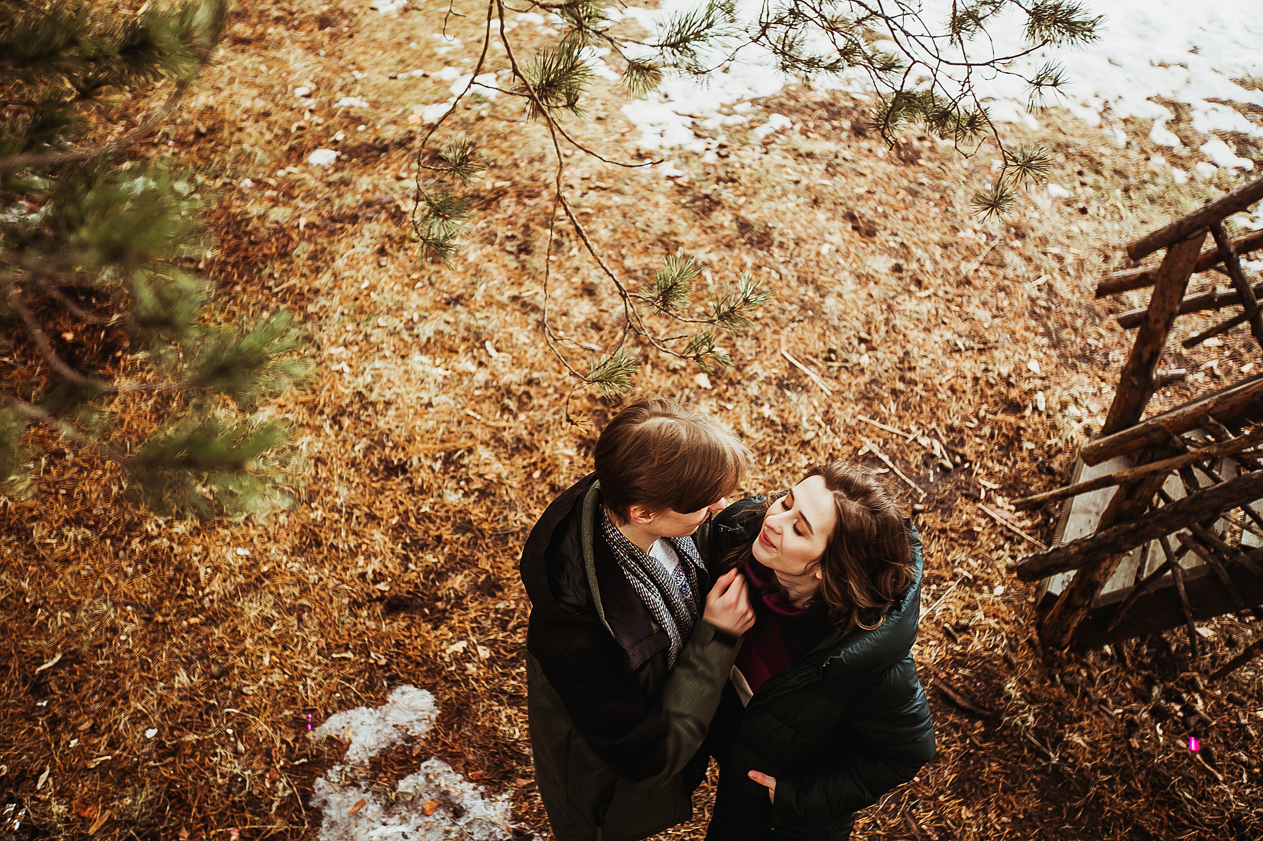 Никита и Лена. В гнезде. Фотограф Полина Егорова город Тюмень