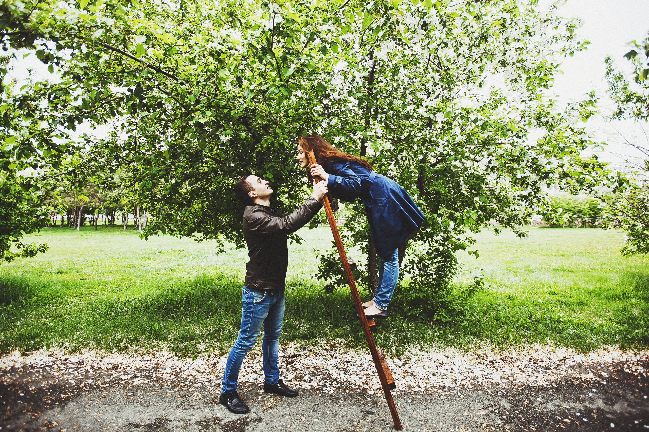 Игорь и Мария. Предсвадебная прогулка. Фотограф Полина Егорова город Тюмень