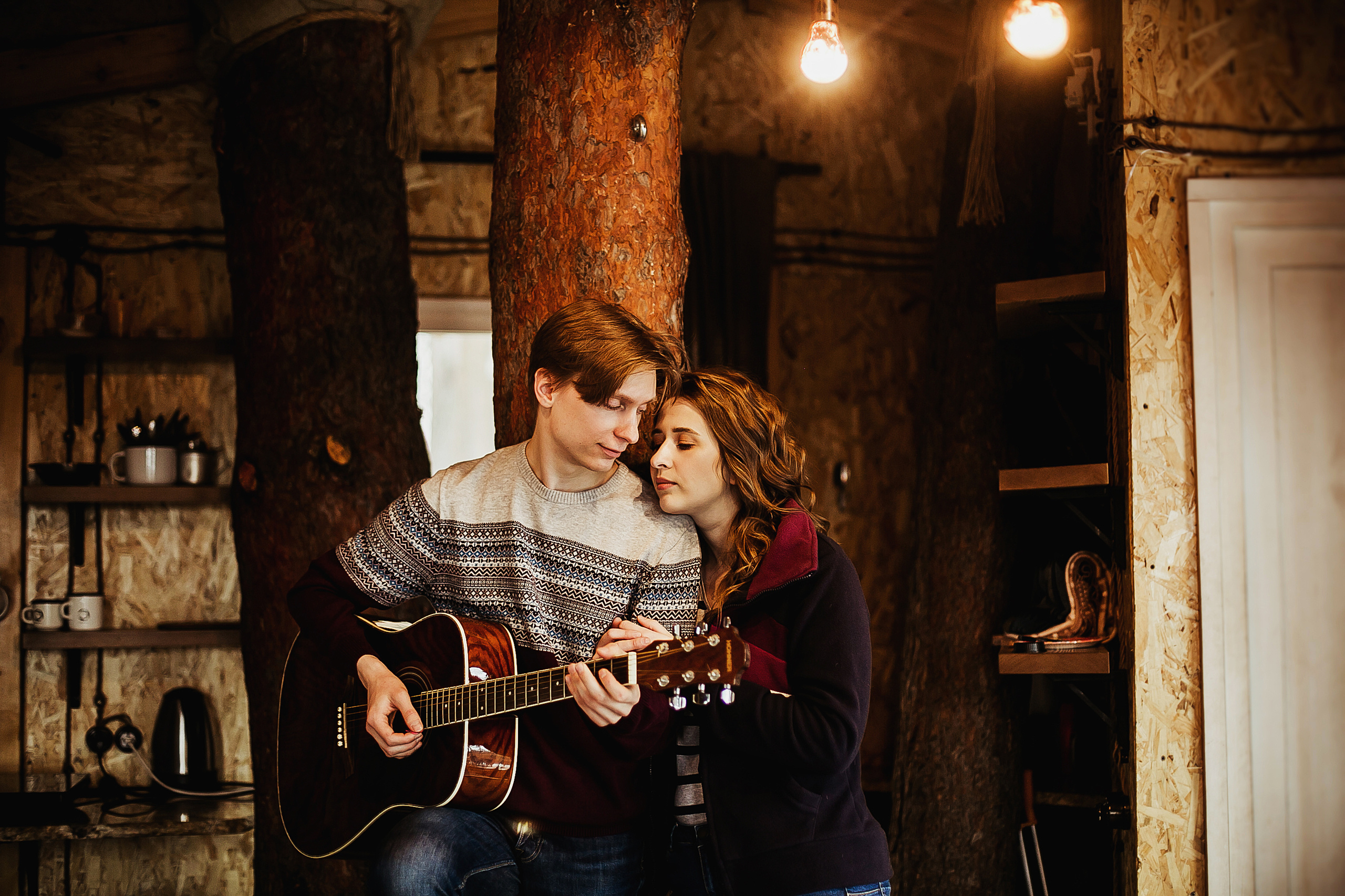 Никита и Лена. В гнезде. Фотограф Полина Егорова город Тюмень