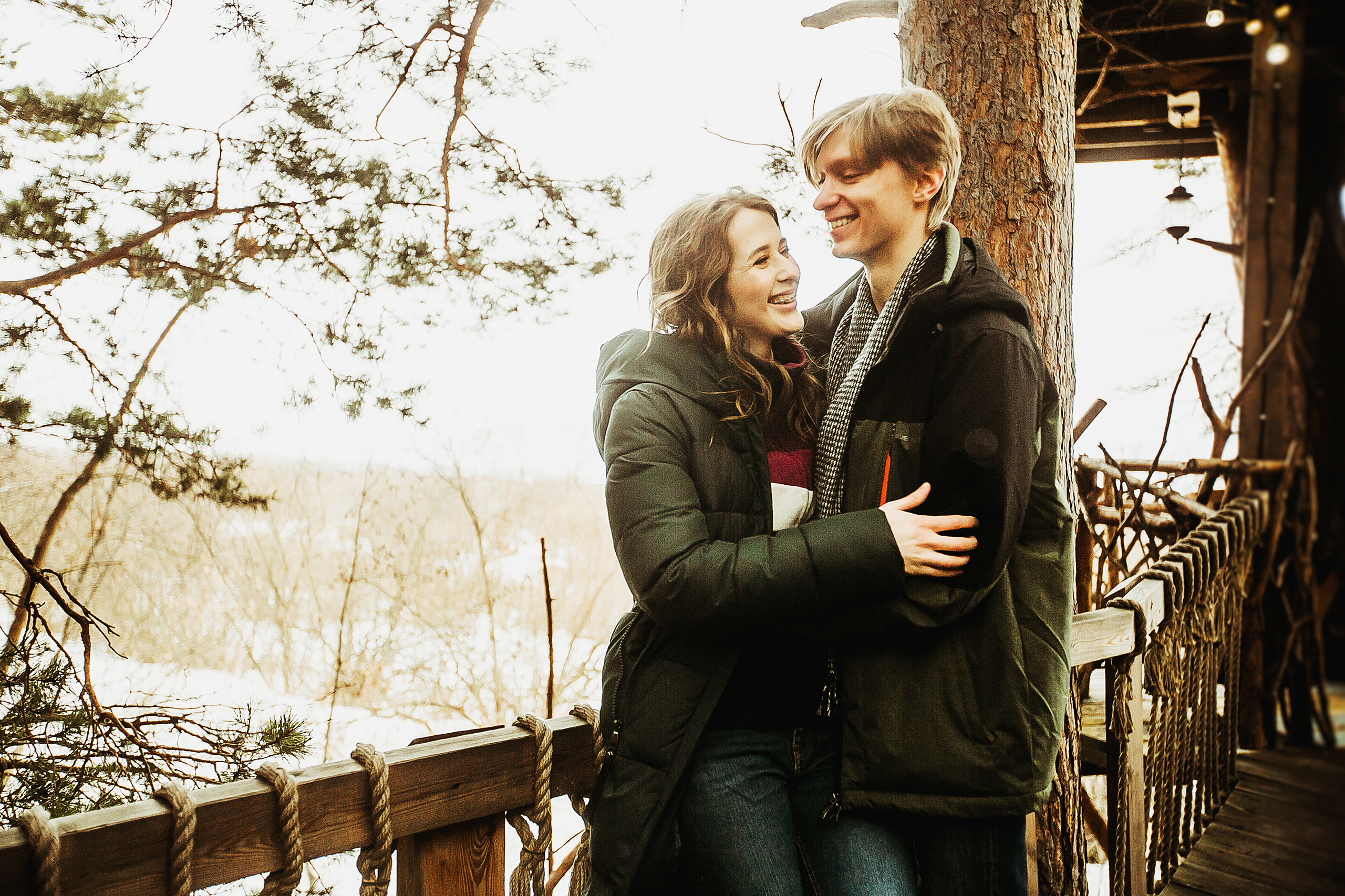 Никита и Лена. В гнезде. Фотограф Полина Егорова город Тюмень