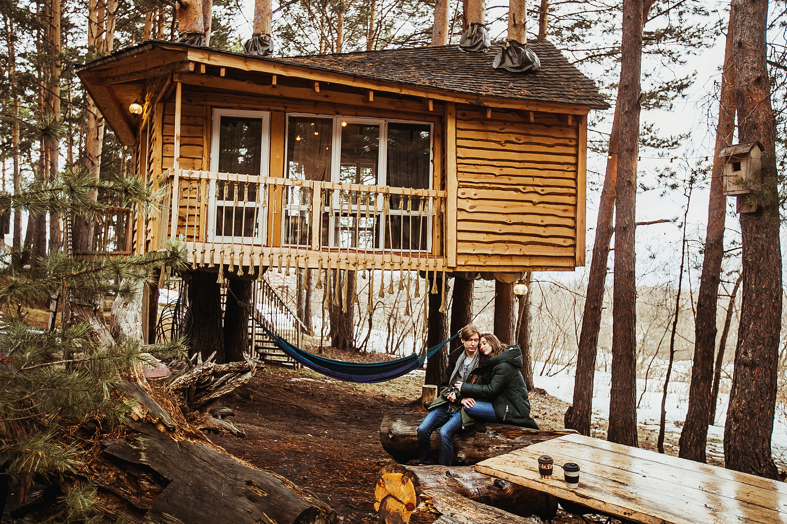 Никита и Лена. В гнезде. Фотограф Полина Егорова город Тюмень