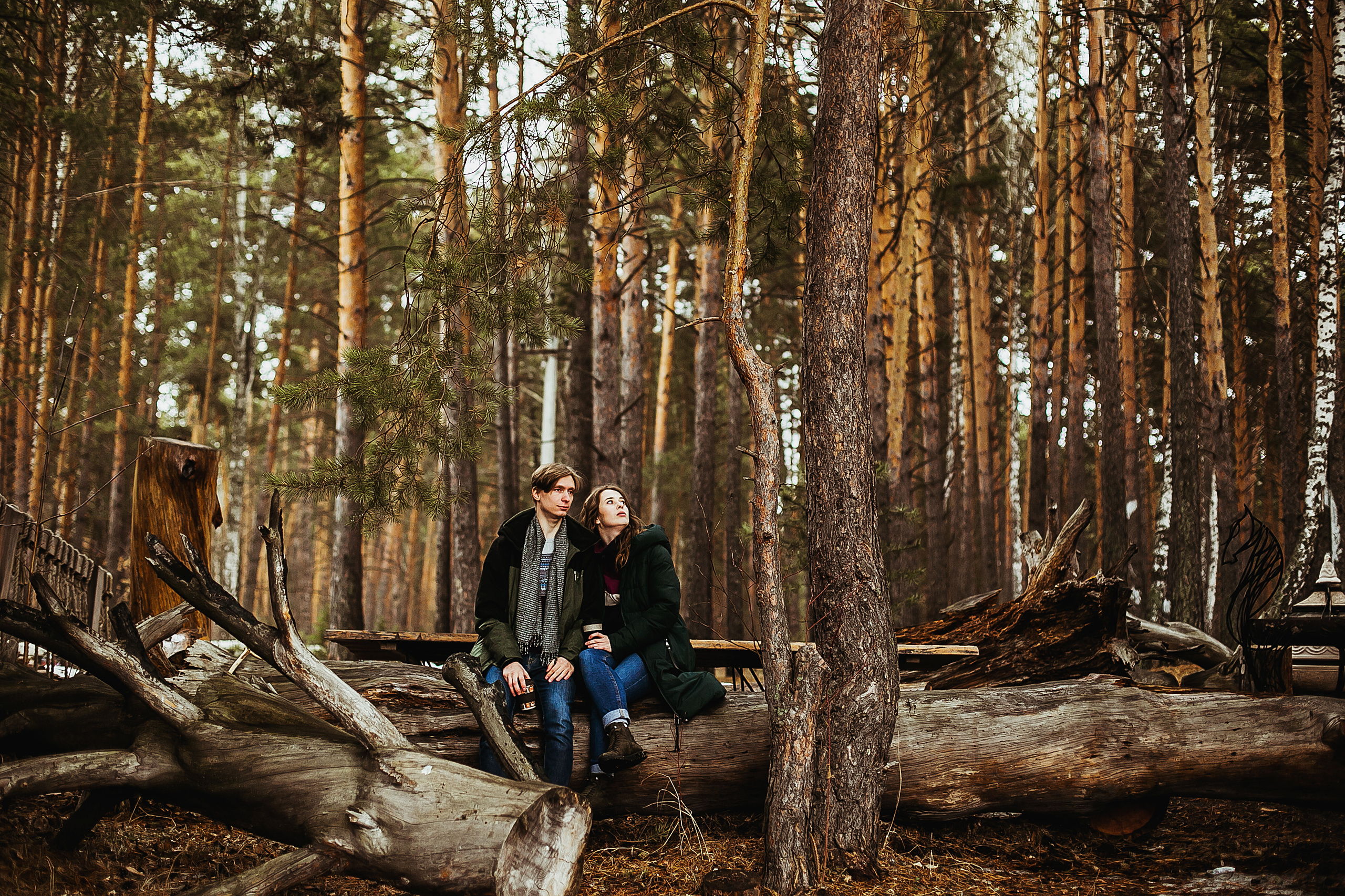 Никита и Лена. В гнезде. Фотограф Полина Егорова город Тюмень