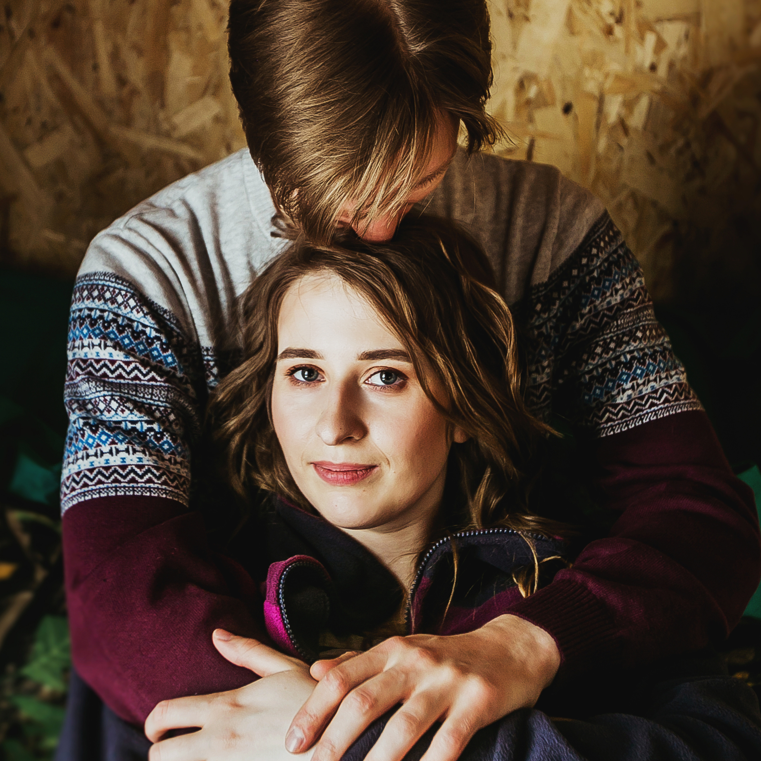 Никита и Лена. В гнезде. Фотограф Полина Егорова город Тюмень