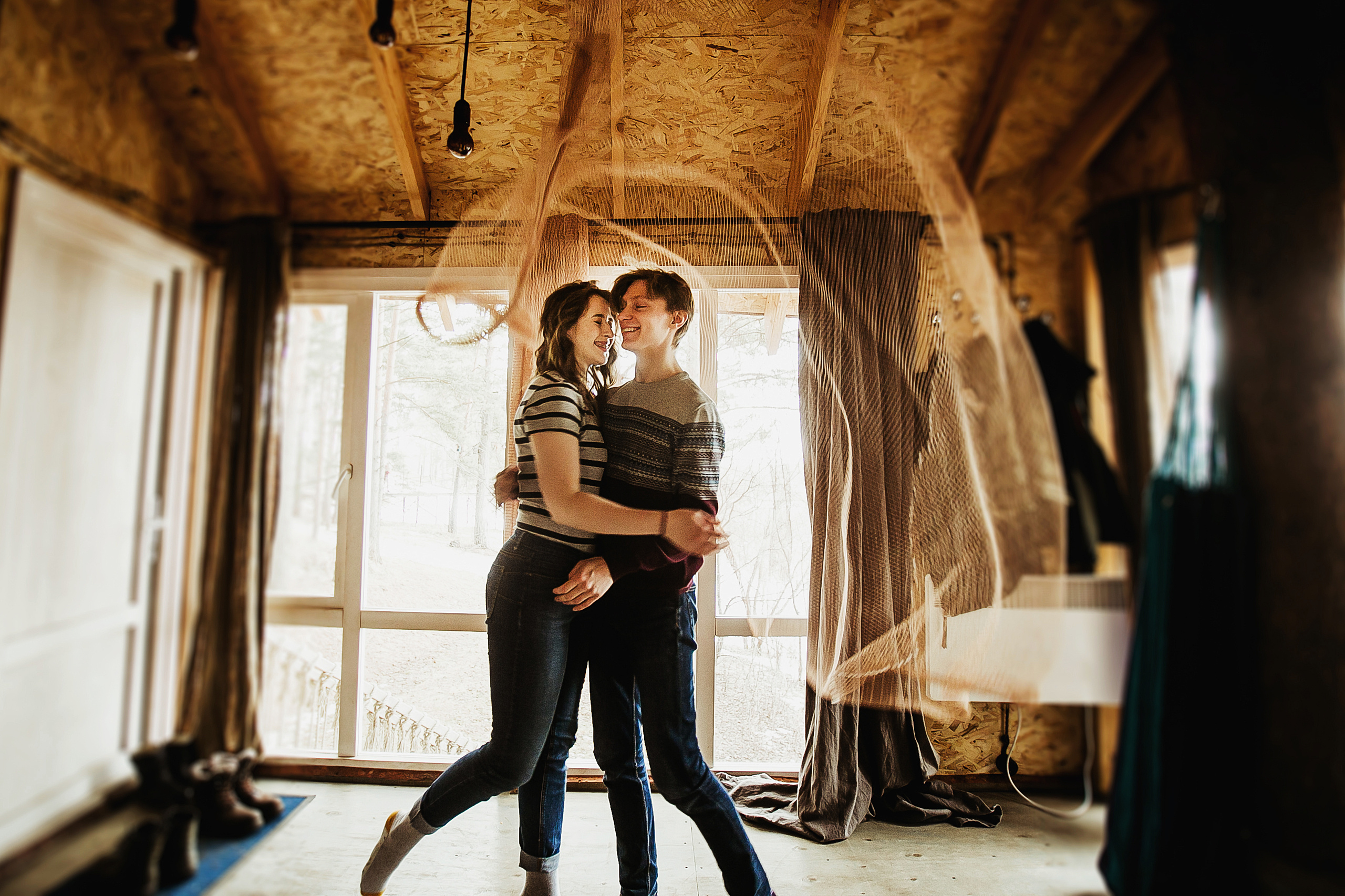 Никита и Лена. В гнезде. Фотограф Полина Егорова город Тюмень