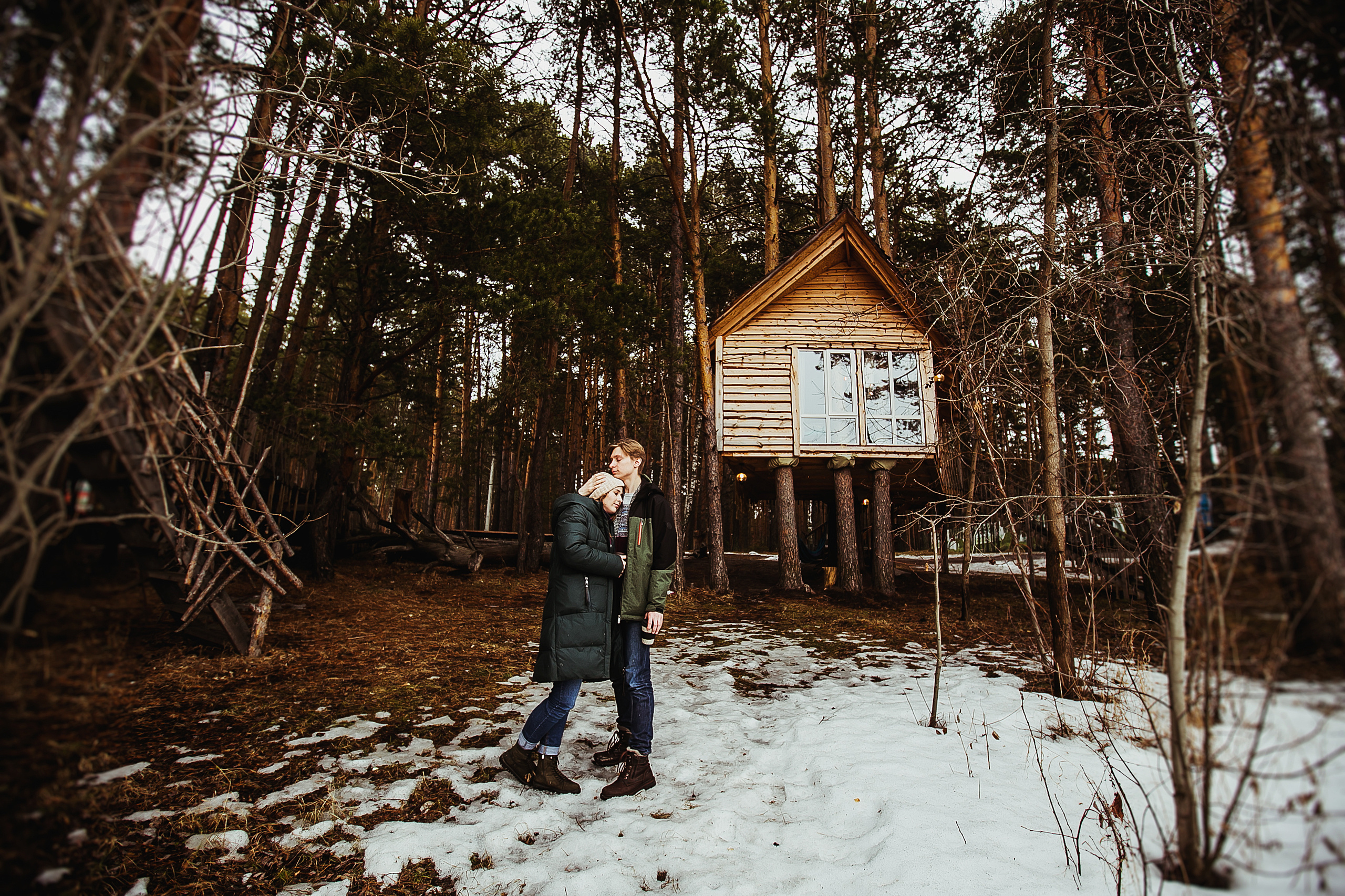 Никита и Лена. В гнезде. Фотограф Полина Егорова город Тюмень