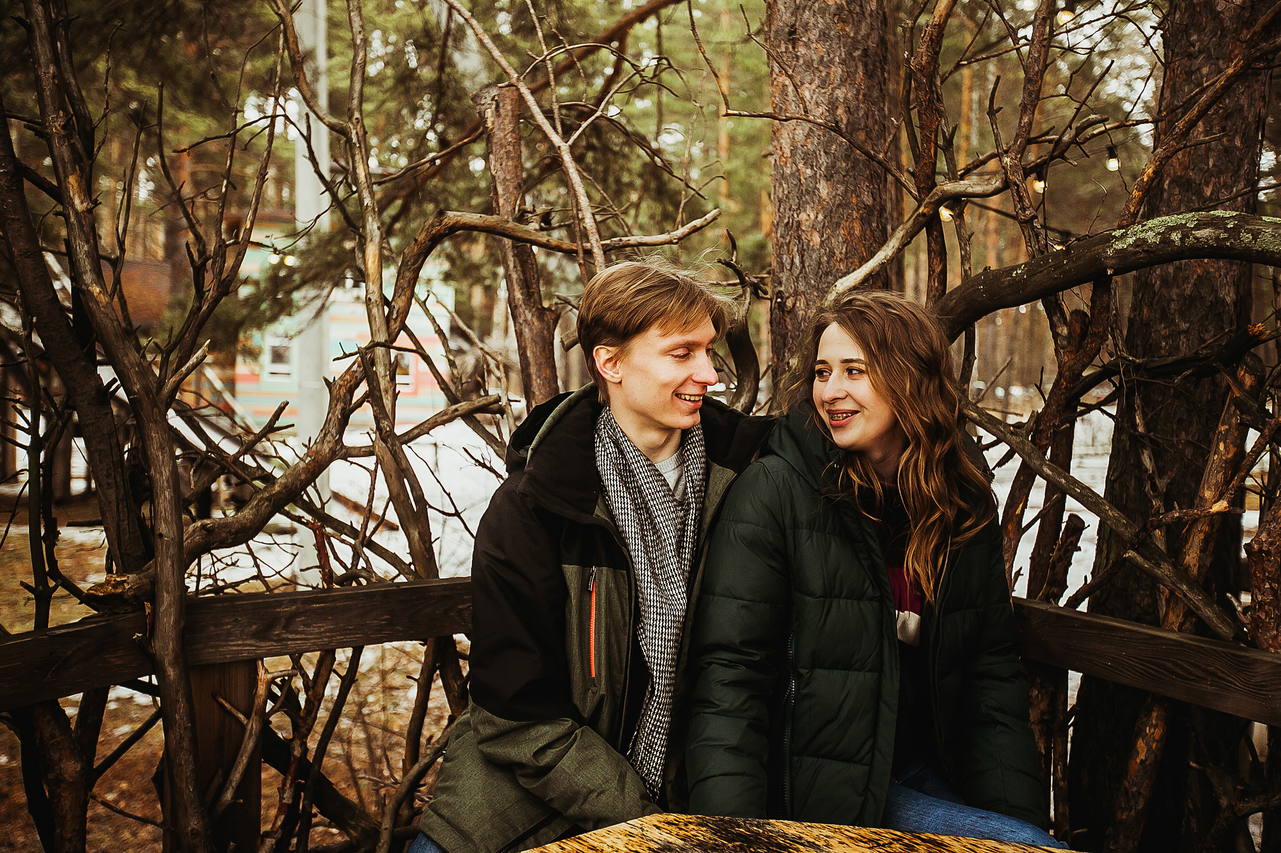 Никита и Лена. В гнезде. Фотограф Полина Егорова город Тюмень