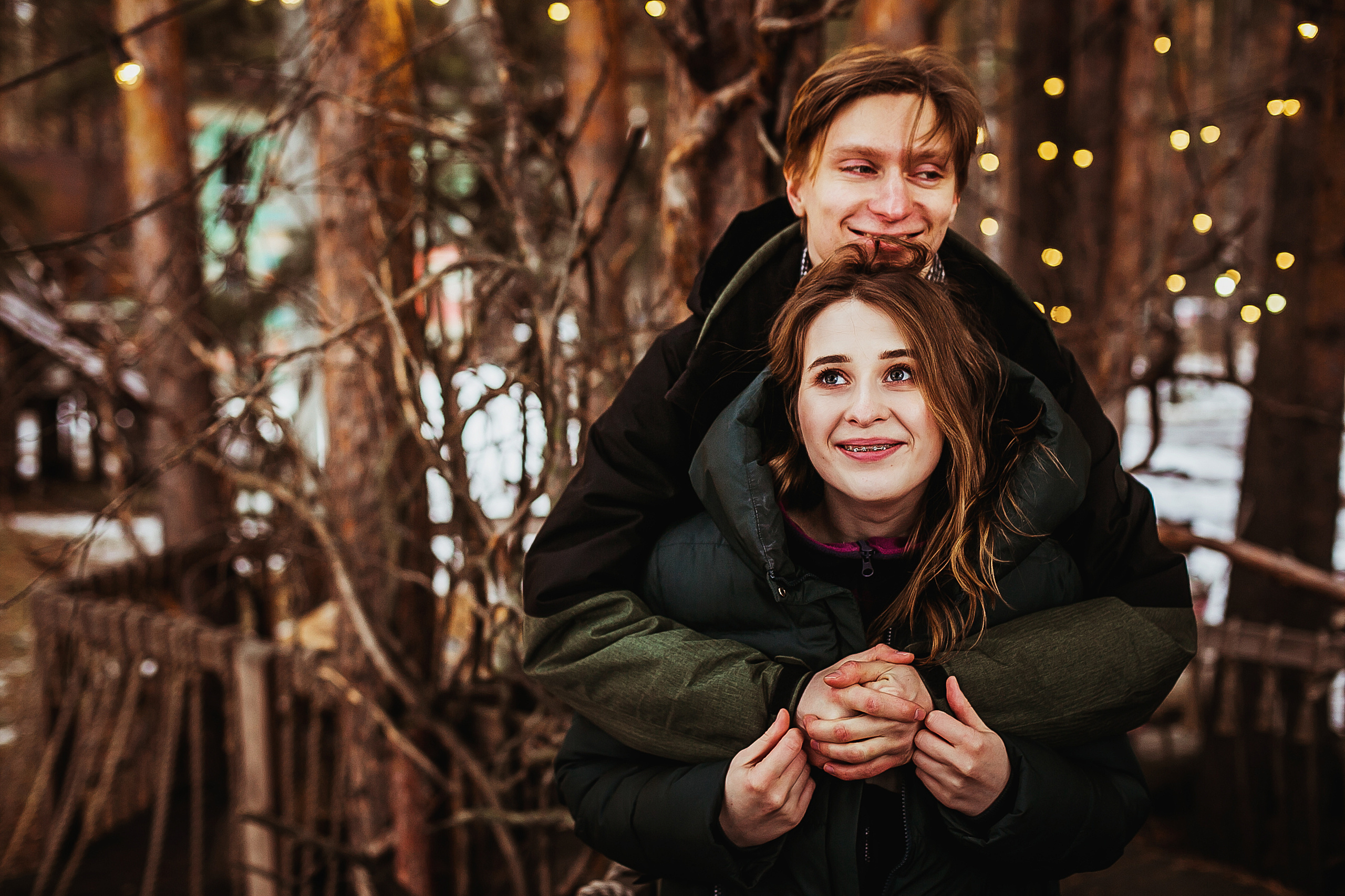 Никита и Лена. В гнезде. Фотограф Полина Егорова город Тюмень