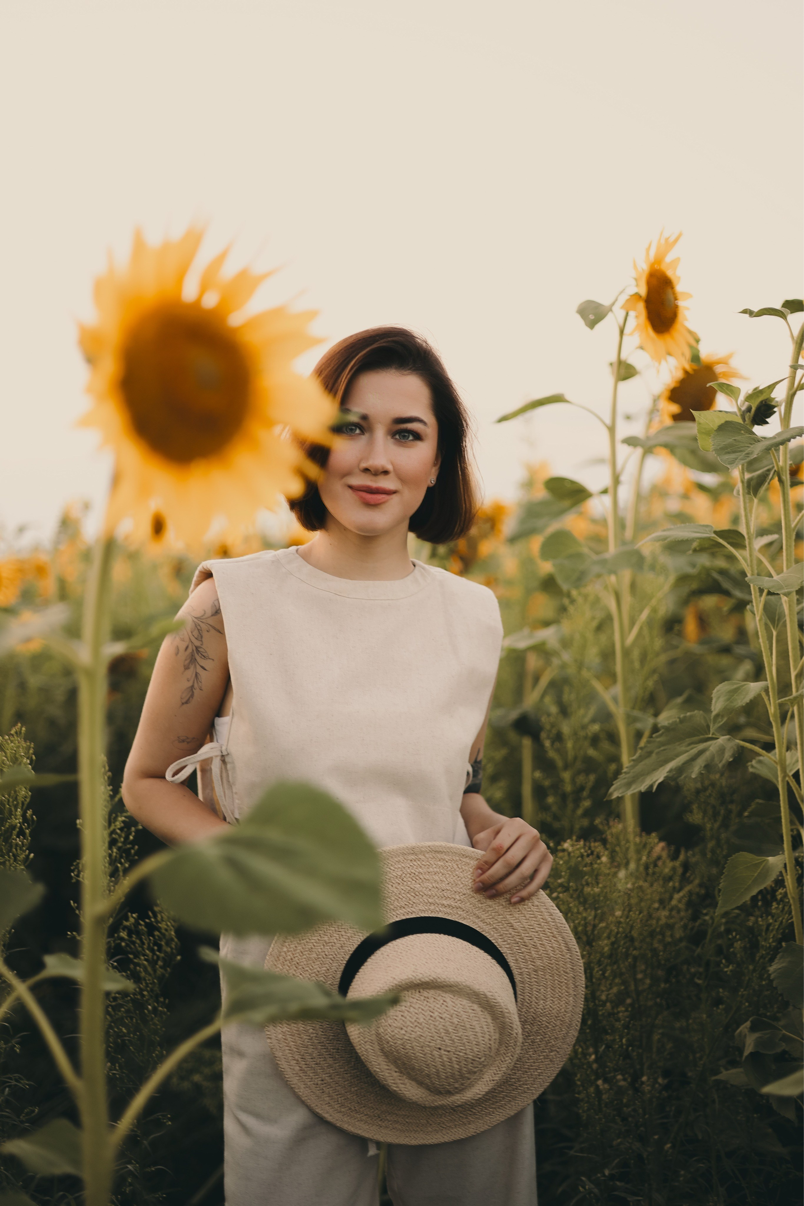 Владислава | Подсолнухи. Фотограф Мария Лаенко