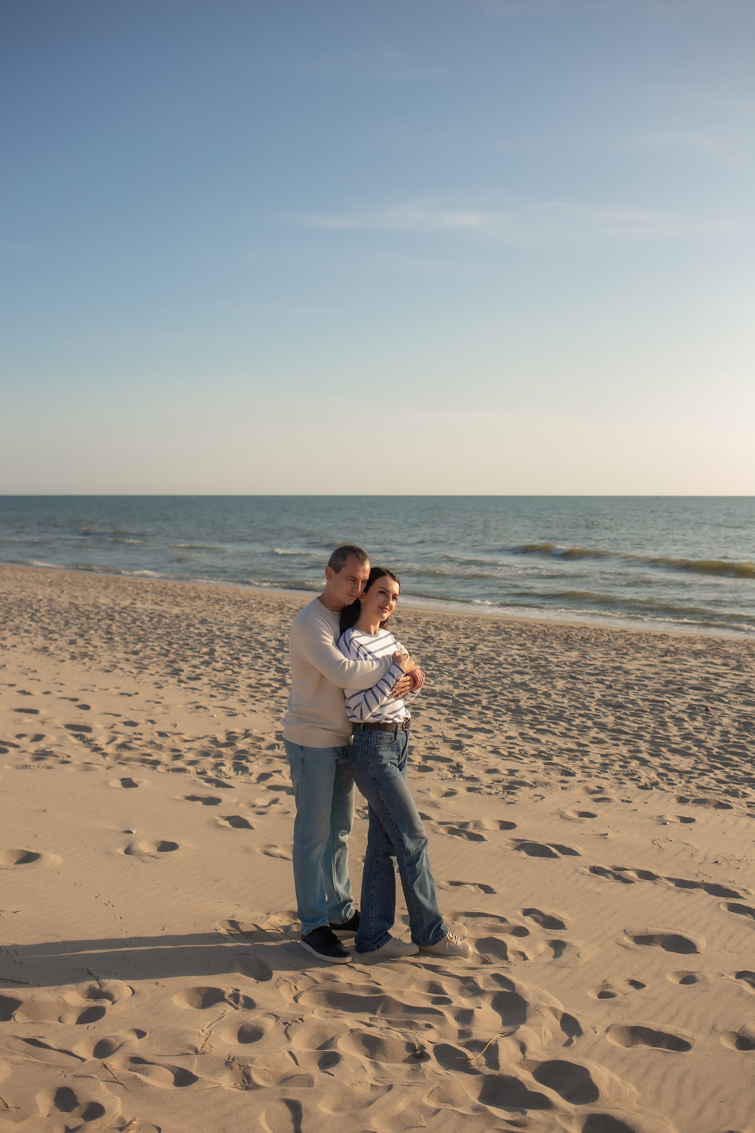 Павел и Татьяна. Закат в Янтарном. Фотограф в Калининграде Решетникова Алина