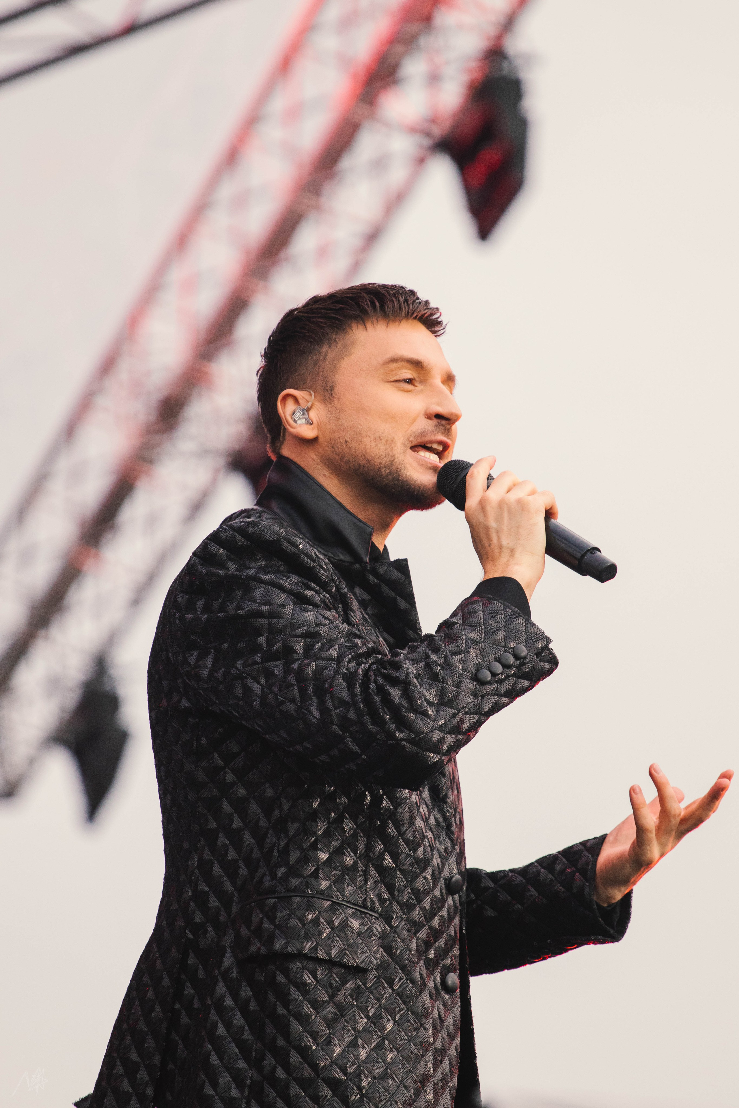 Сергей Лазарев // VK фест Санкт-Петербург. Концертный фотограф