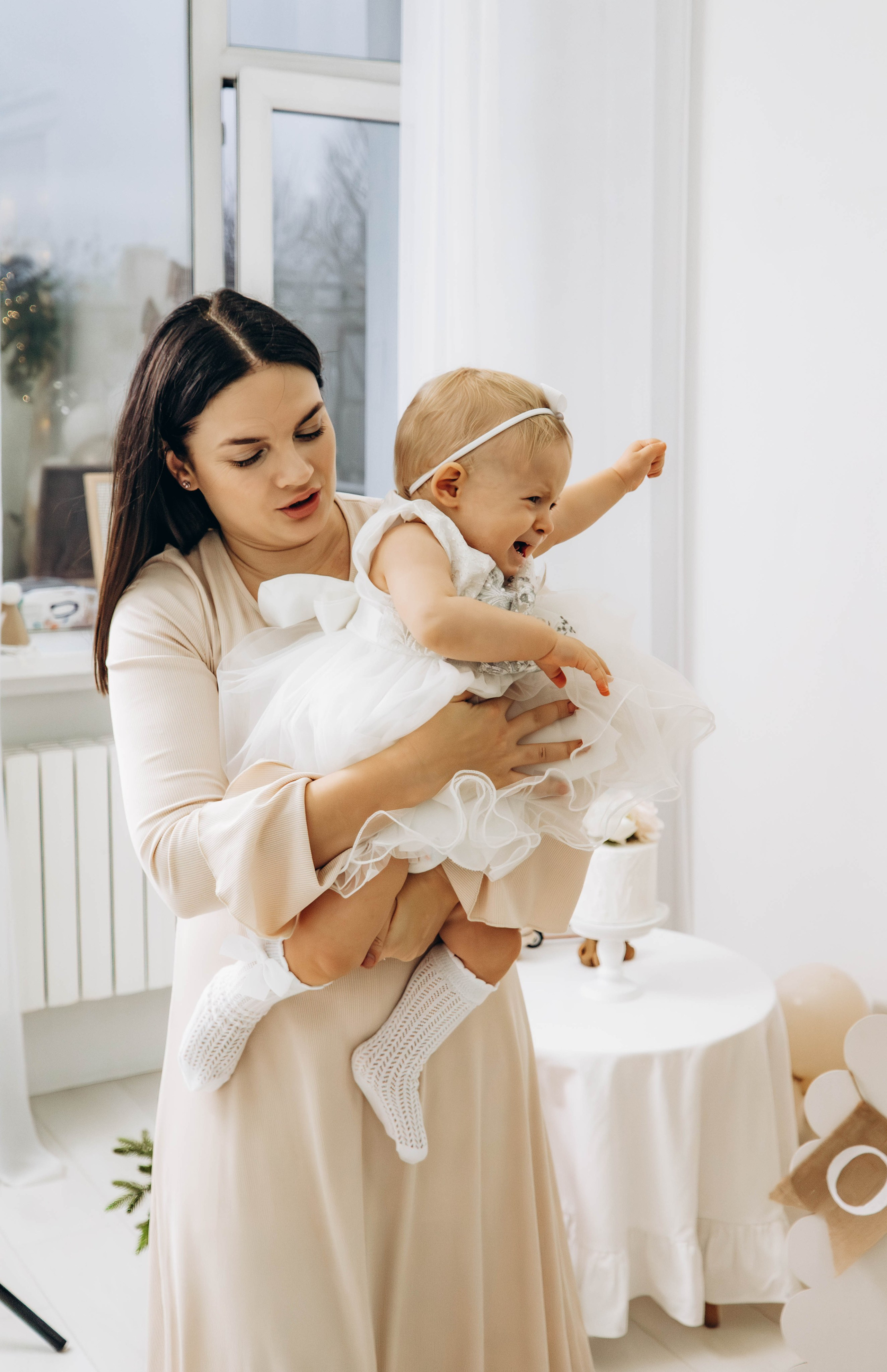 Съемка на годик малышки. Студия «LuLu». Фотограф Москва Валерия Веденина