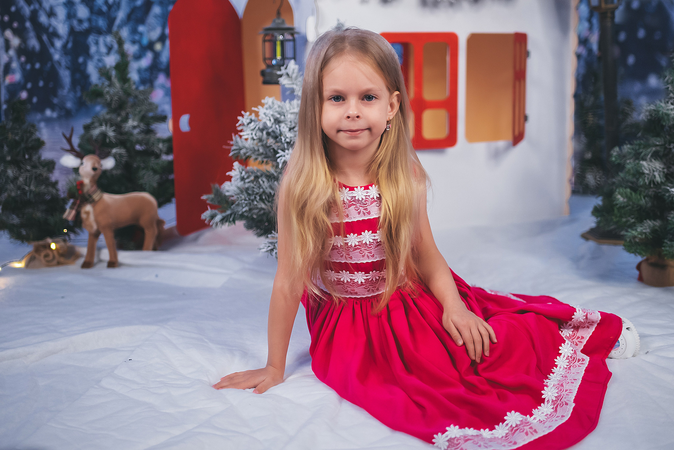 Проект «Новогодний домик». Семейный и детский фотограф в Тейково