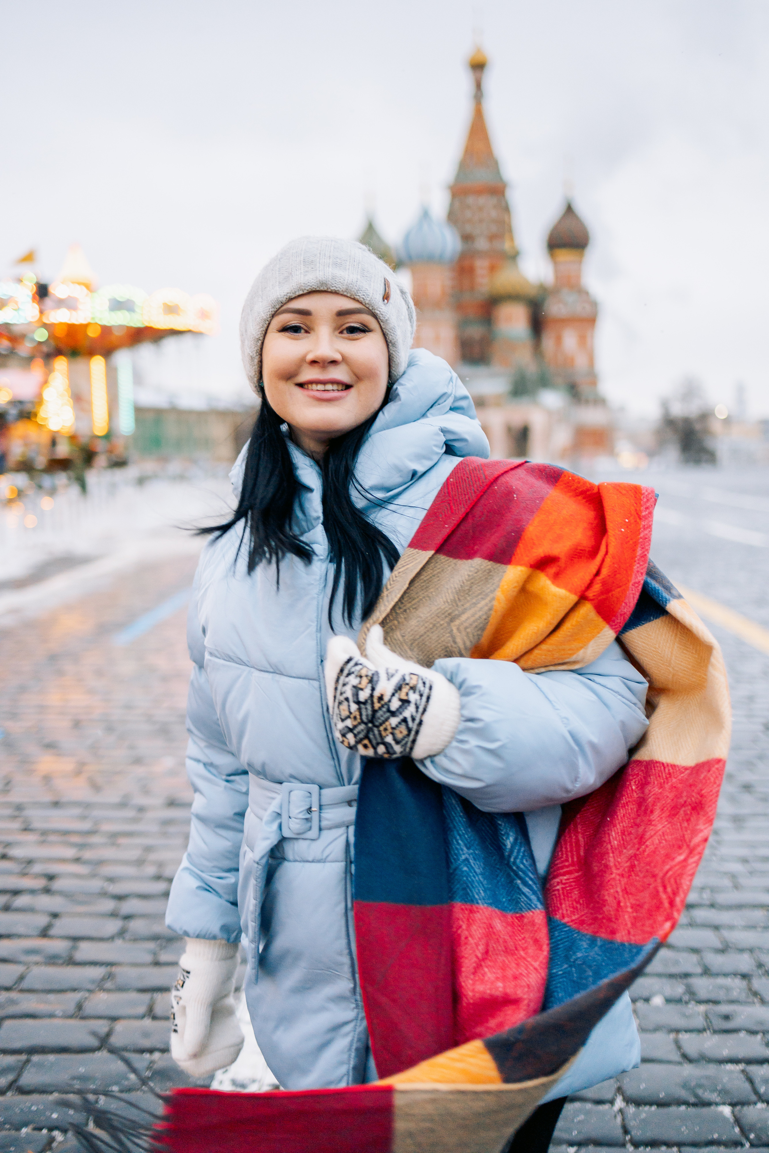 Прогулка по Новогодней ярмарке. Семейный Фотограф в Москве Евгения Симоненко