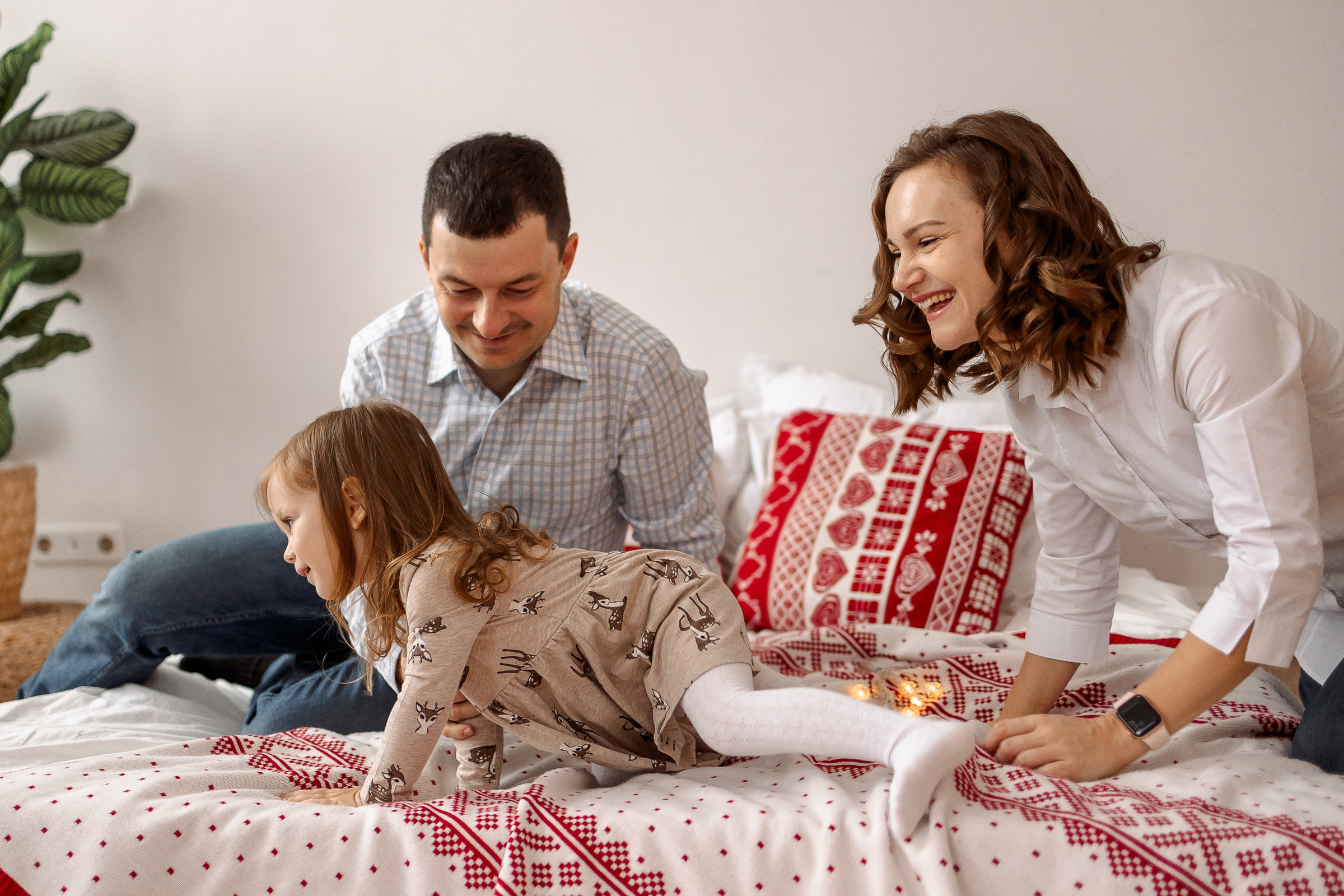 Ирина Павел Вика Новогоднее настроение. Семейный Фотограф в Москве Евгения Симоненко