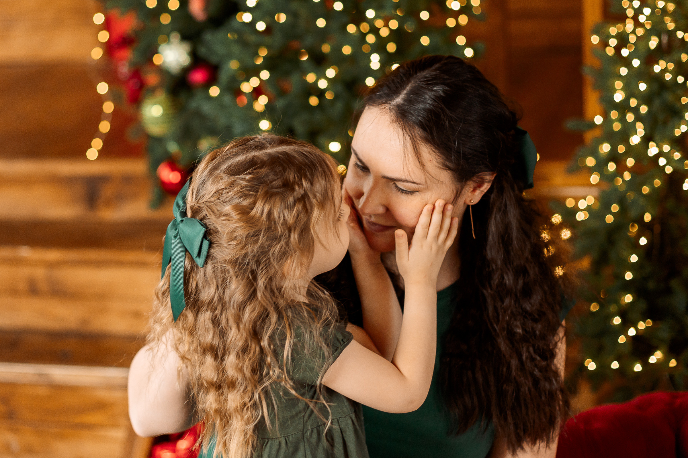 Настя и Алиса Новогоднее настроение. Семейный Фотограф в Москве Евгения Симоненко