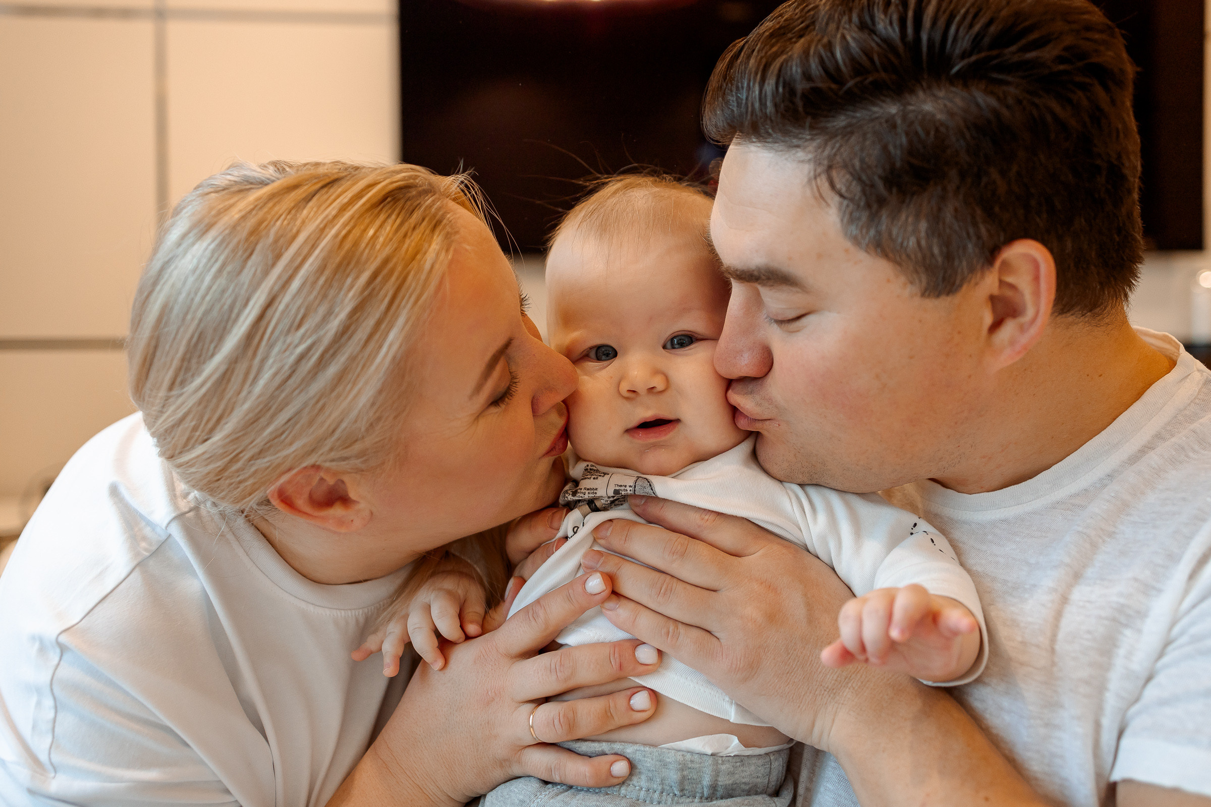 Домашняя новогодняя съемка. Семейный Фотограф в Москве Евгения Симоненко