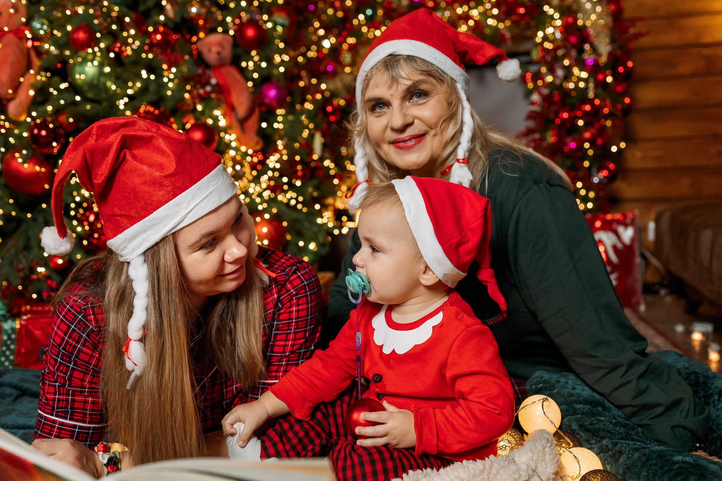Татьяна Катя и Витя Новогоднее настроение. Семейный Фотограф в Москве Евгения Симоненко