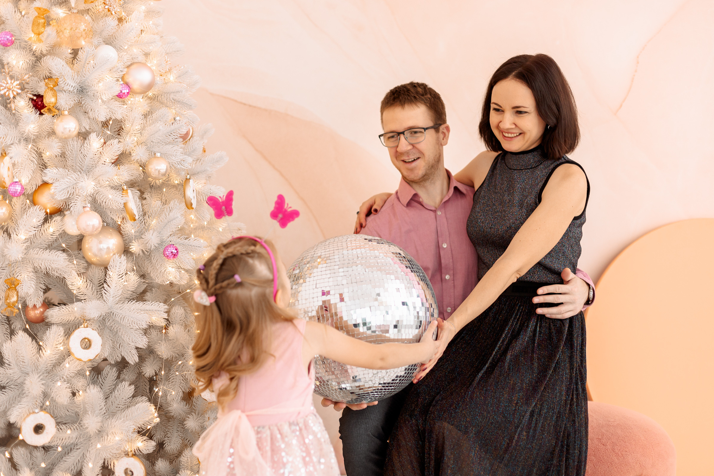 Маша Ваня Вика Новогоднее настроение. Семейный Фотограф в Москве Евгения Симоненко