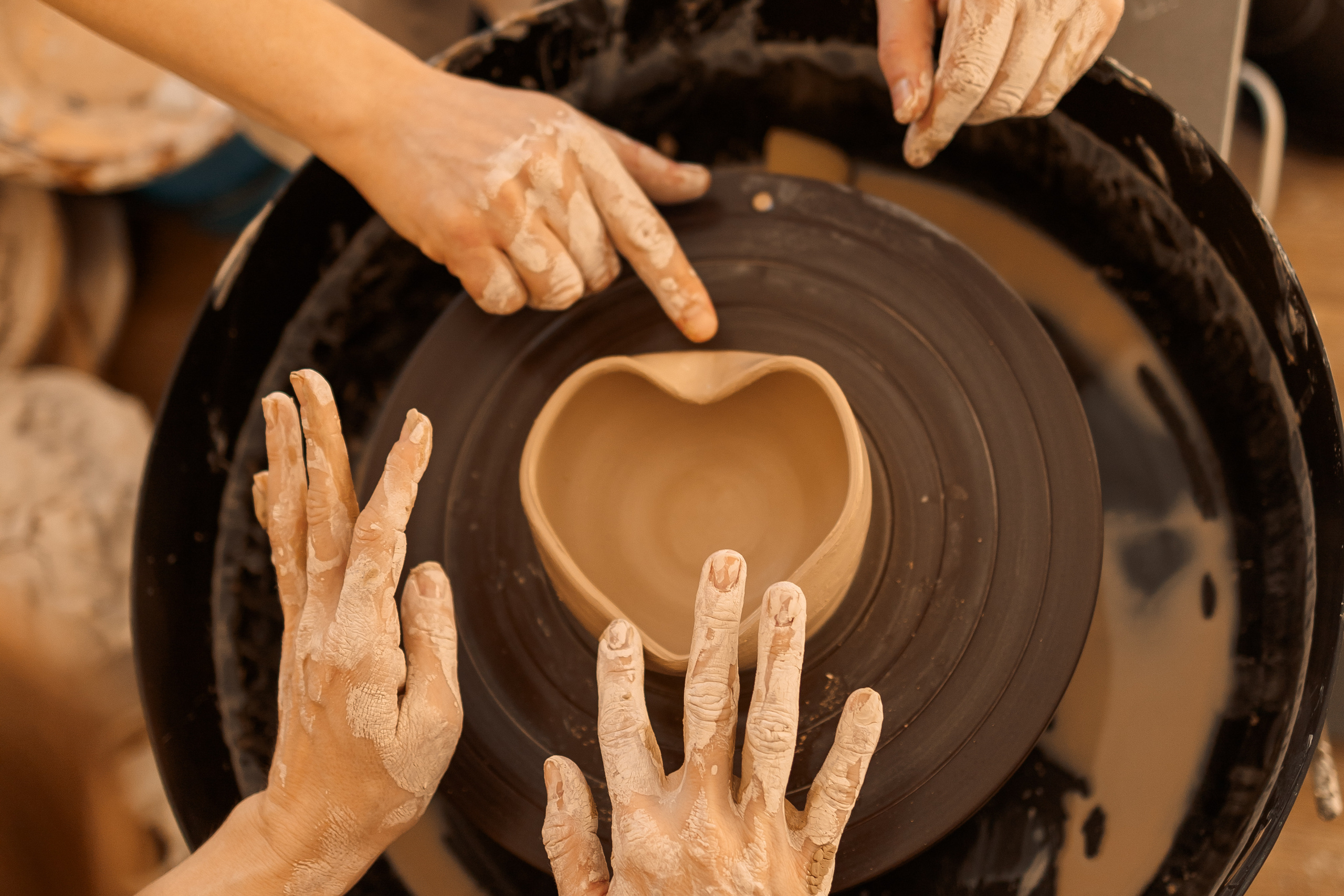 Свидание в гончарной мастерской. Семейный Фотограф в Москве Евгения Симоненко