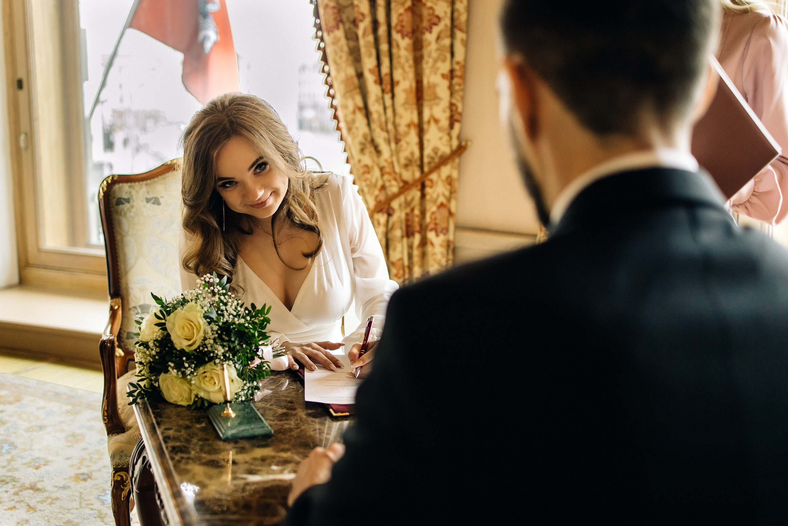 Свадебная прогулка по центру Москвы. Семейный Фотограф в Москве Евгения Симоненко