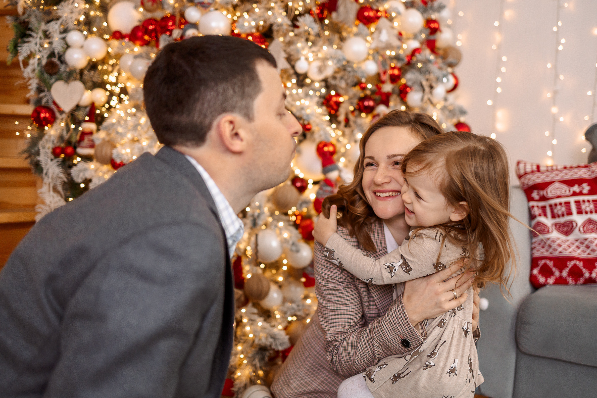 Ирина Павел Вика Новогоднее настроение. Семейный Фотограф в Москве Евгения Симоненко