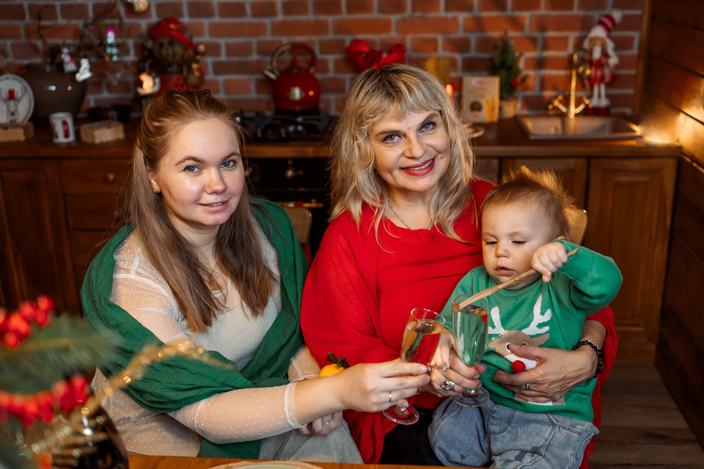 Татьяна Катя и Витя Новогоднее настроение. Семейный Фотограф в Москве Евгения Симоненко