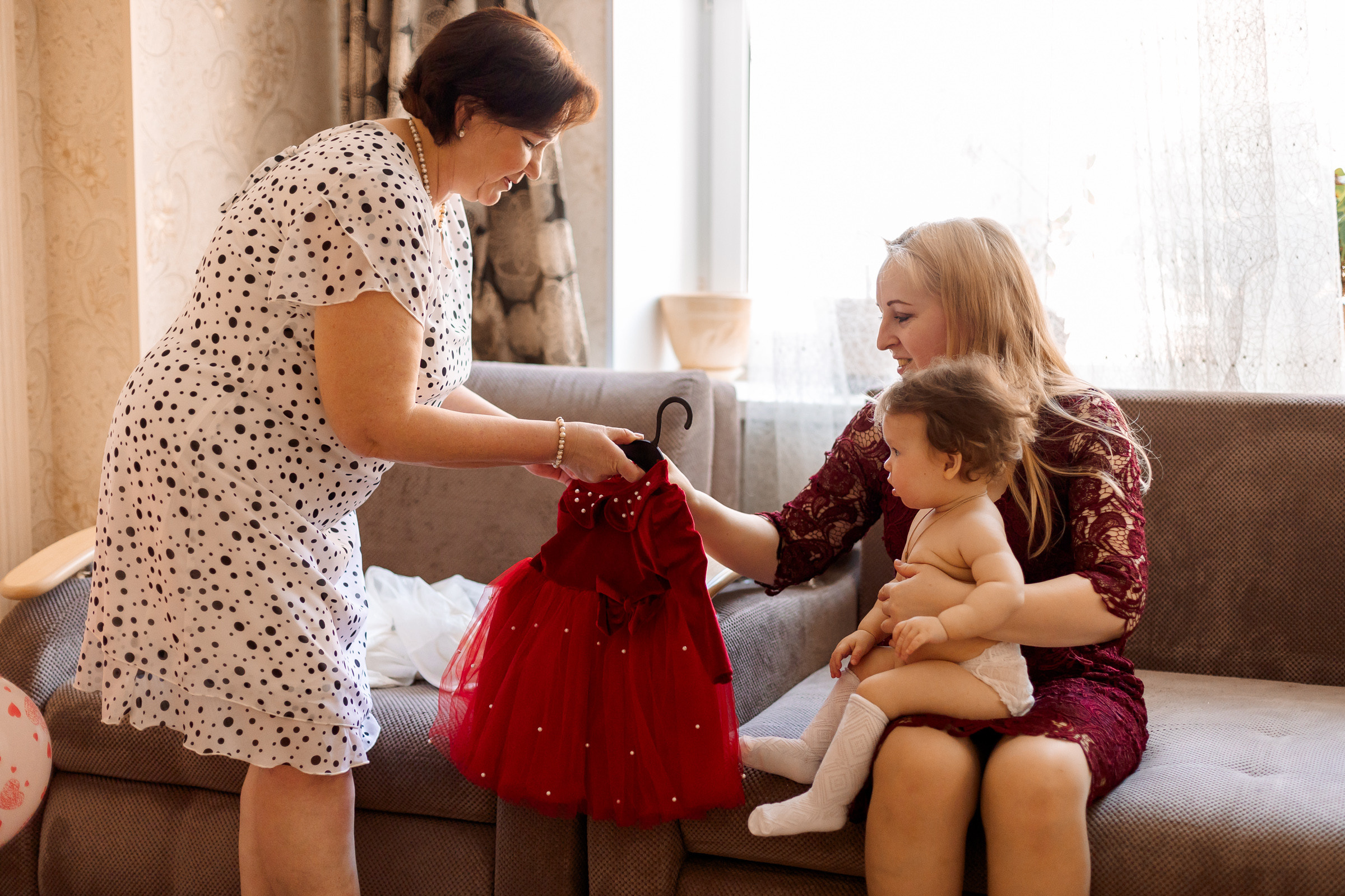 Домашний день рождения малышки. Семейный Фотограф в Москве Евгения Симоненко