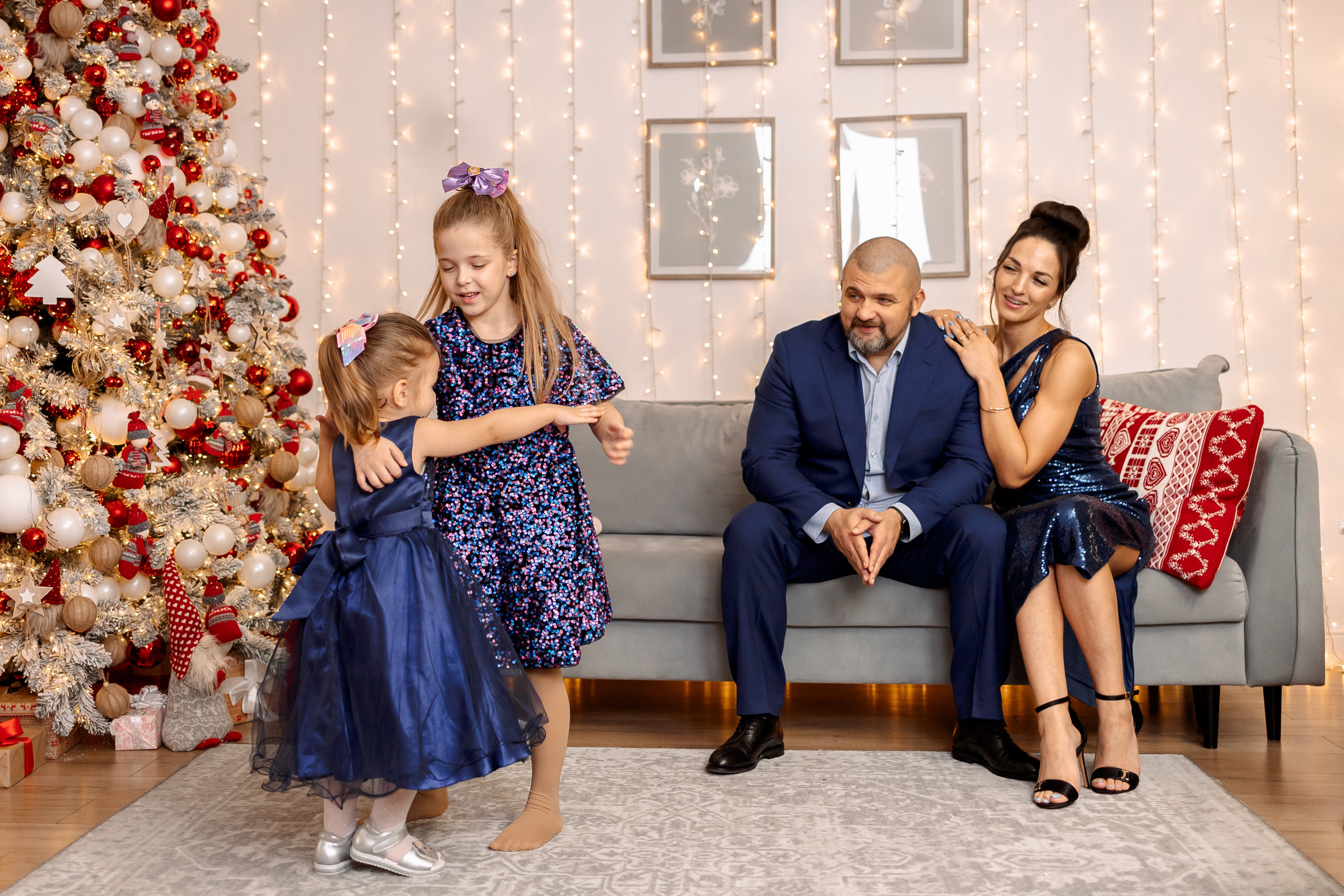 Новогодняя семейная история Риты. Семейный Фотограф в Москве Евгения Симоненко