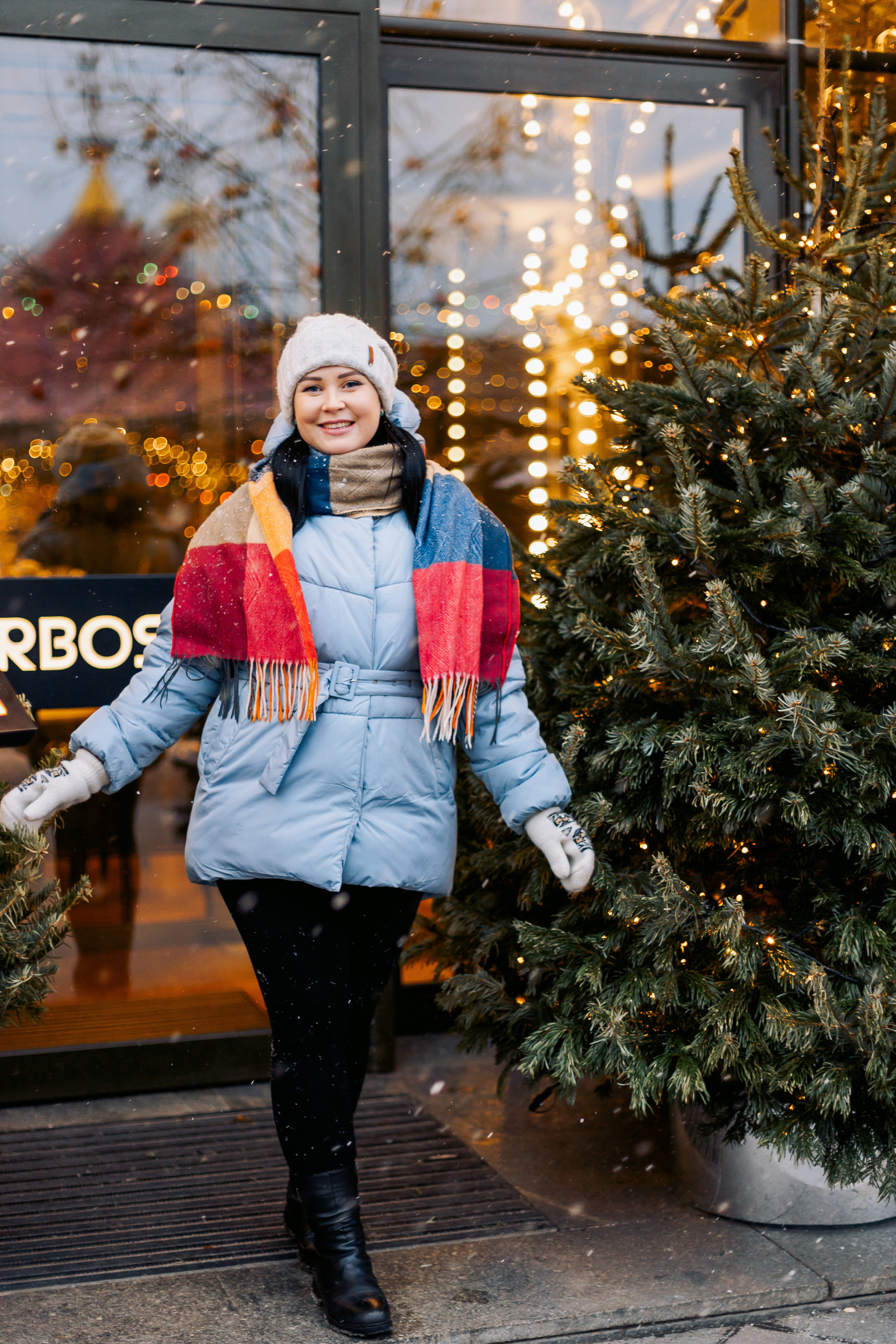 Прогулка по Новогодней ярмарке. Семейный Фотограф в Москве Евгения Симоненко