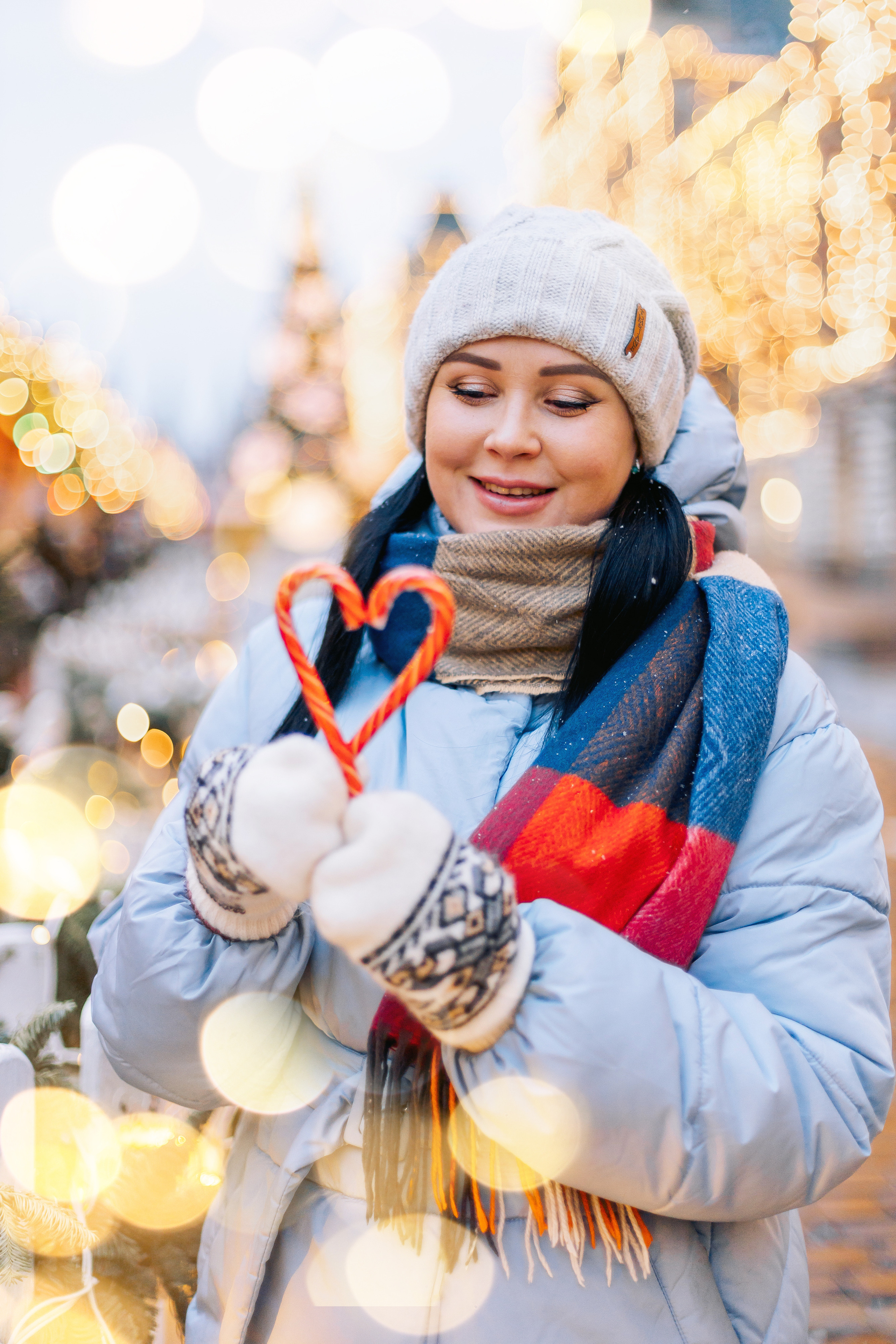 Прогулка по Новогодней ярмарке. Семейный Фотограф в Москве Евгения Симоненко