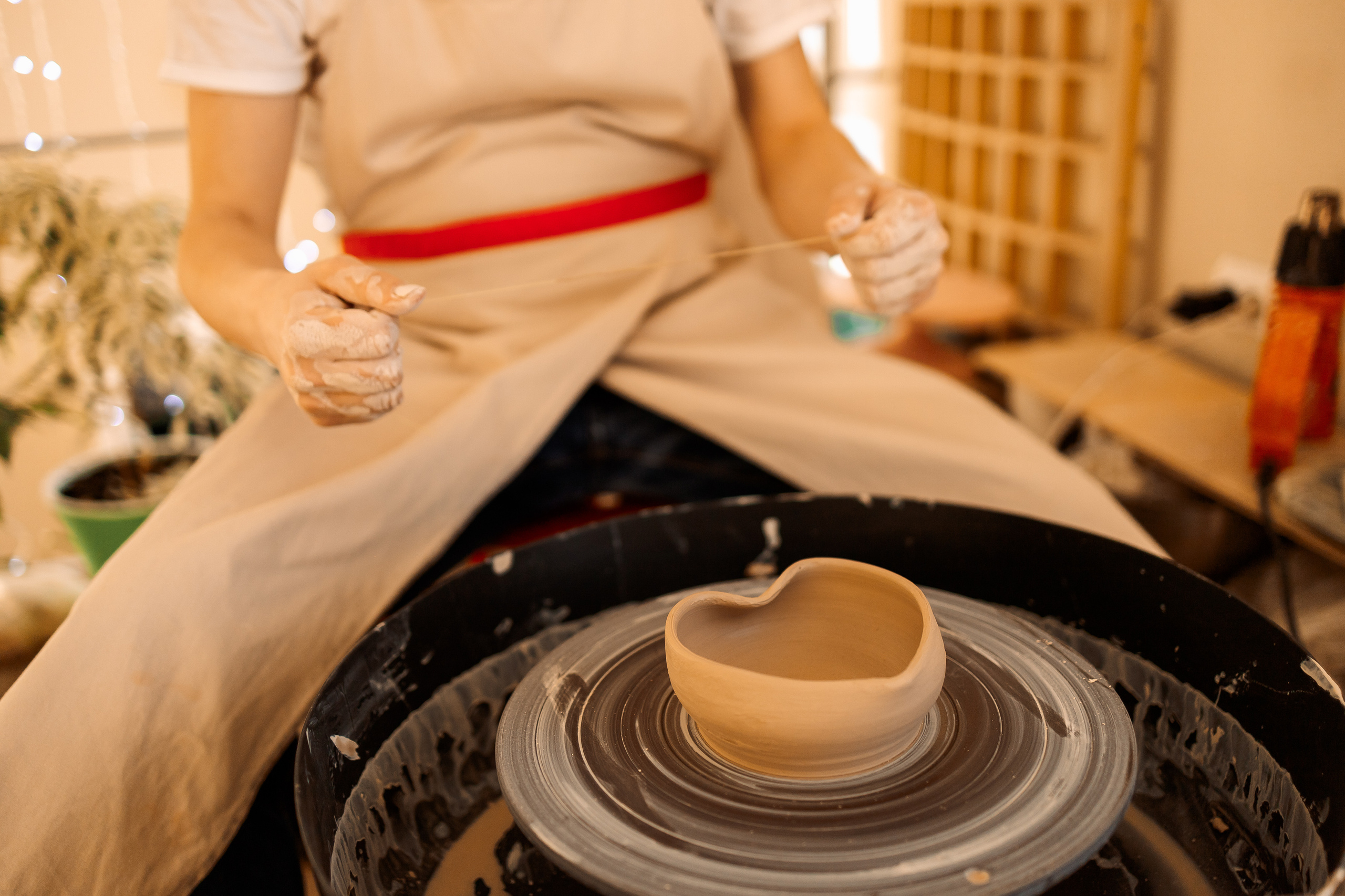 Свидание в гончарной мастерской. Семейный Фотограф в Москве Евгения Симоненко