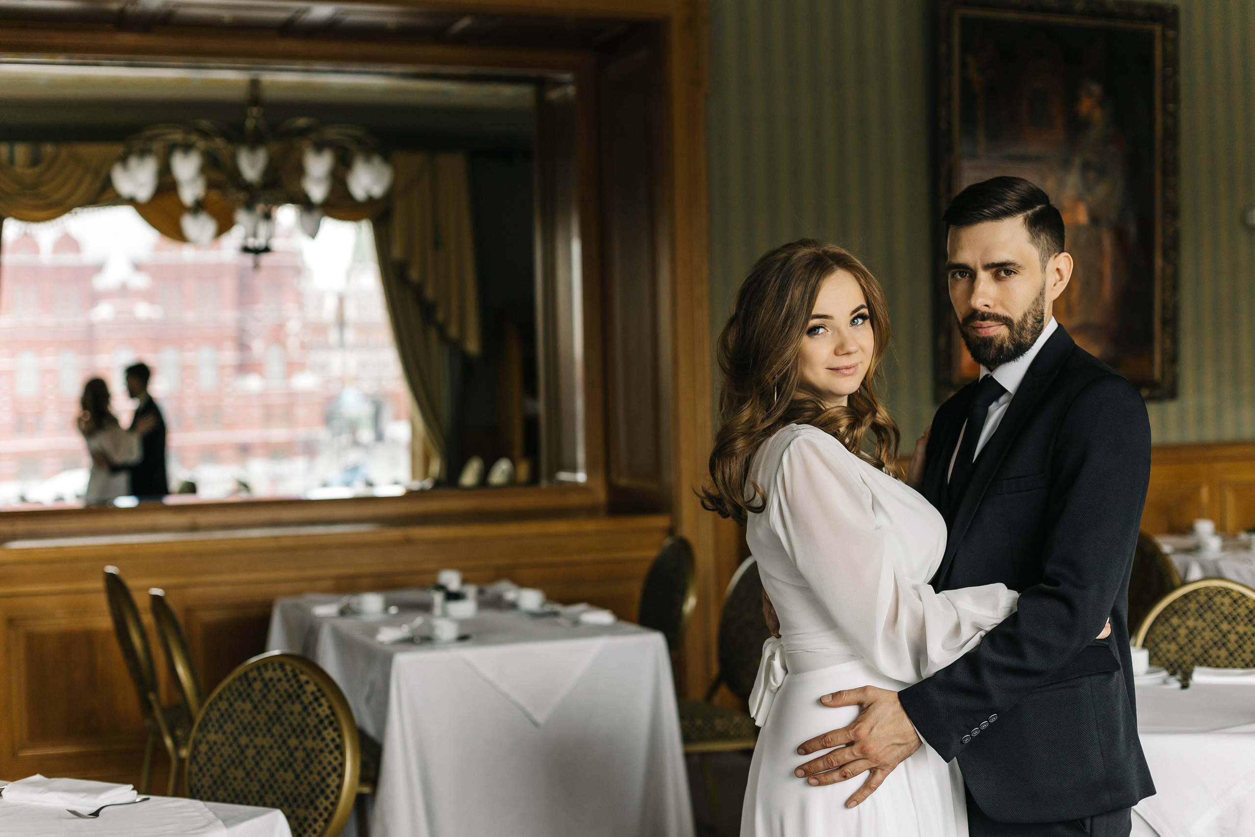 Свадебная прогулка по центру Москвы. Семейный Фотограф в Москве Евгения Симоненко