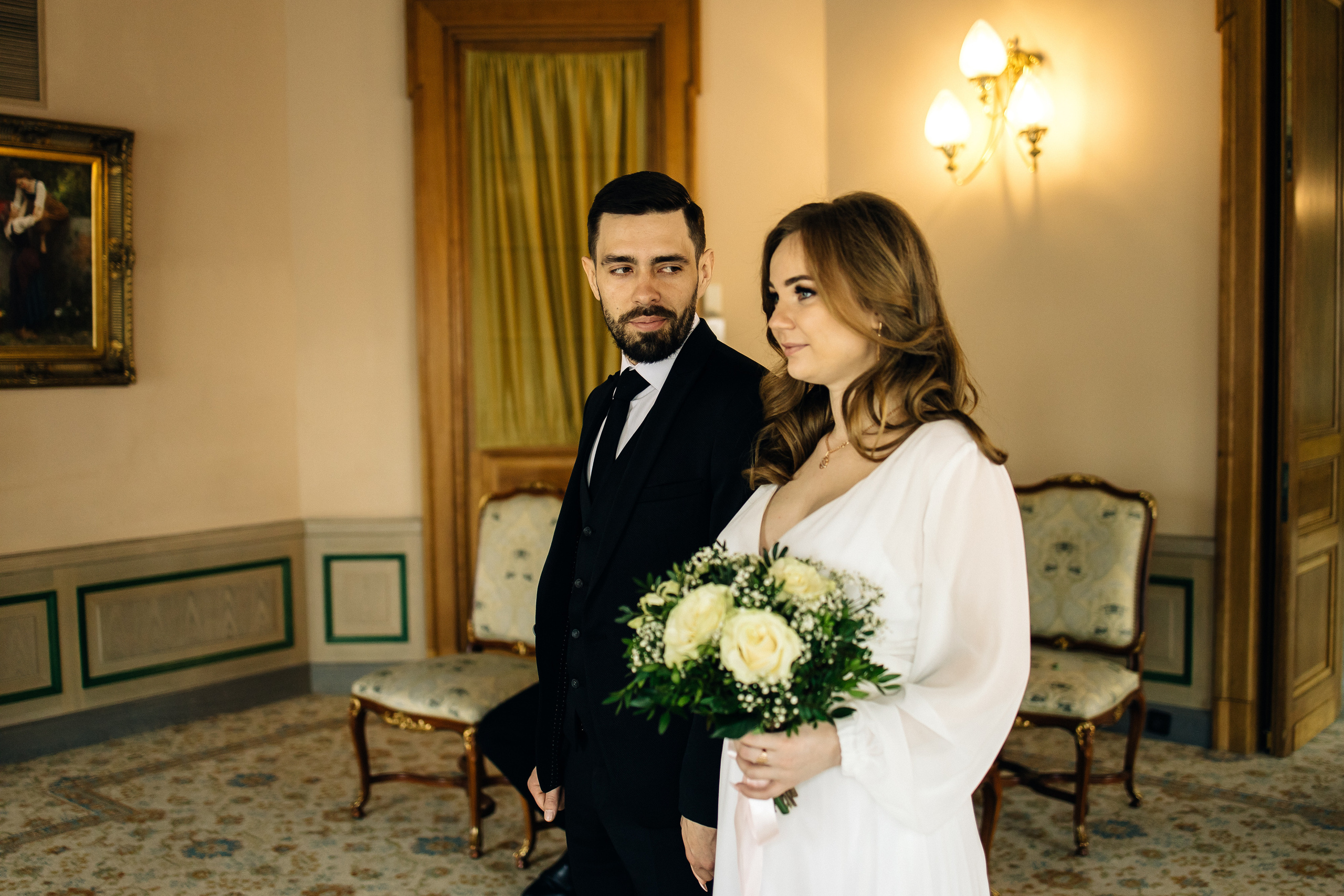 Свадебная прогулка по центру Москвы. Семейный Фотограф в Москве Евгения Симоненко