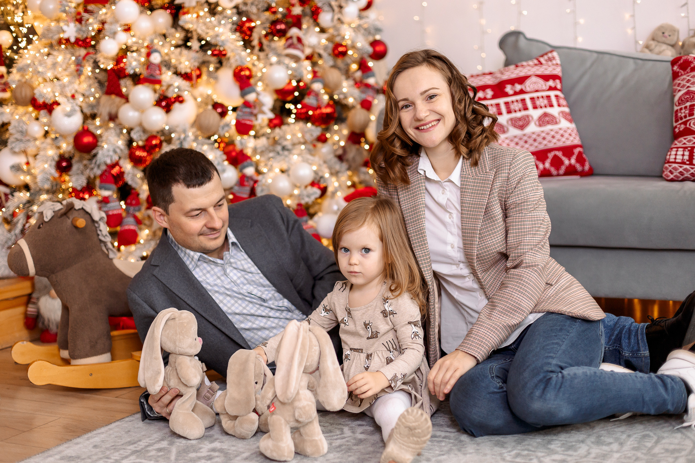 Ирина Павел Вика Новогоднее настроение. Семейный Фотограф в Москве Евгения Симоненко