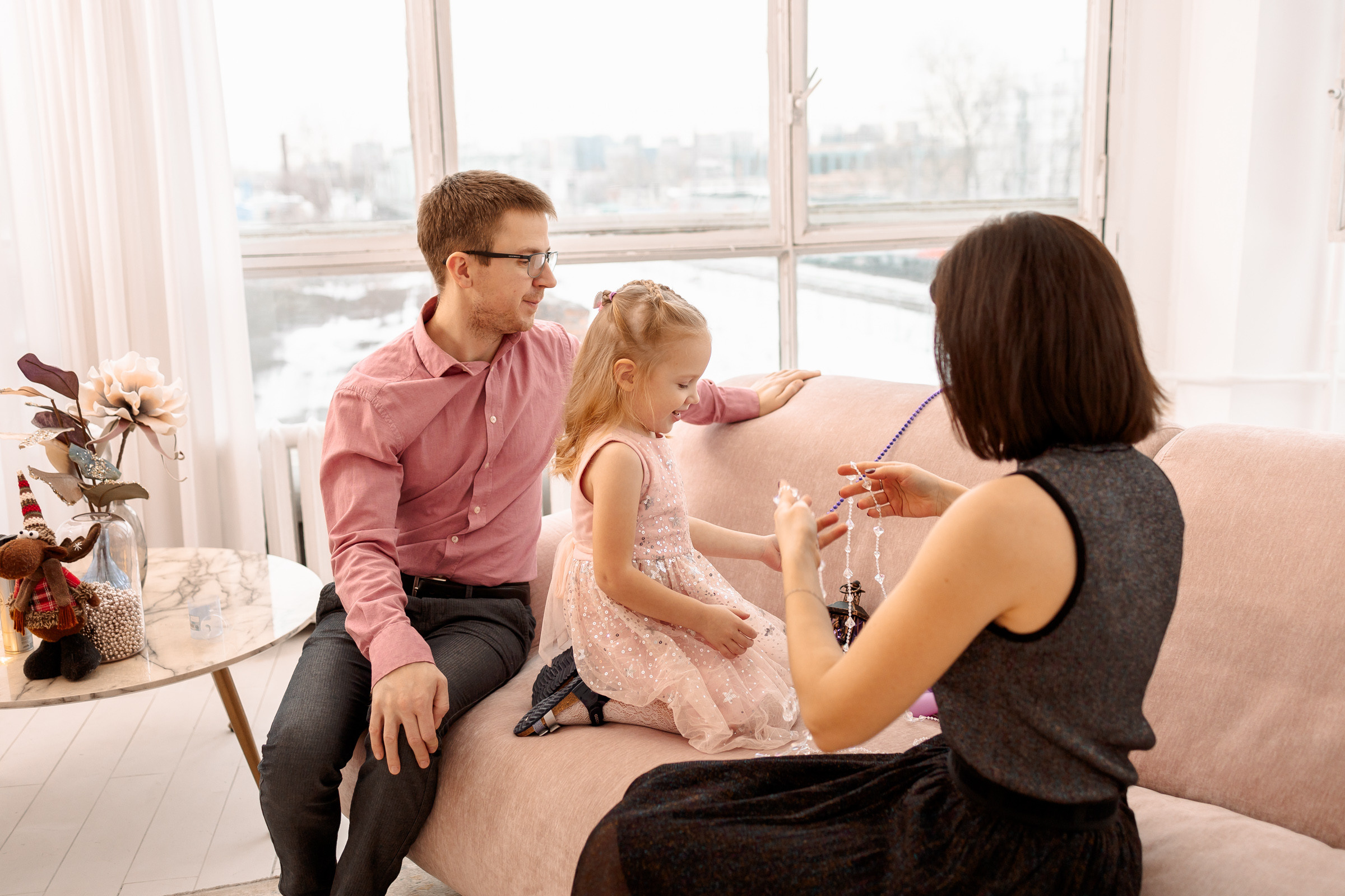 Маша Ваня Вика Новогоднее настроение. Семейный Фотограф в Москве Евгения Симоненко