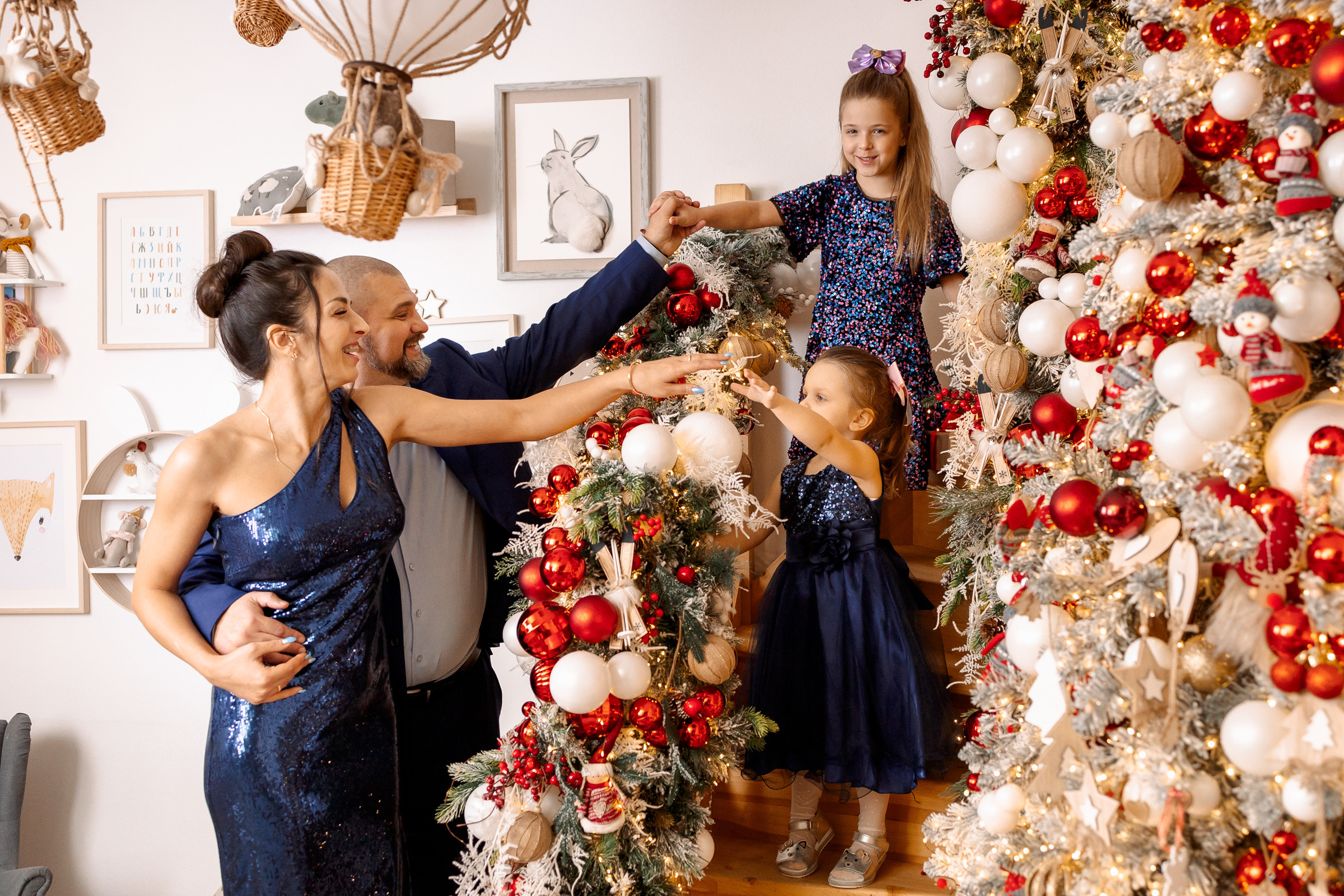 Новогодняя семейная история Риты. Семейный Фотограф в Москве Евгения Симоненко