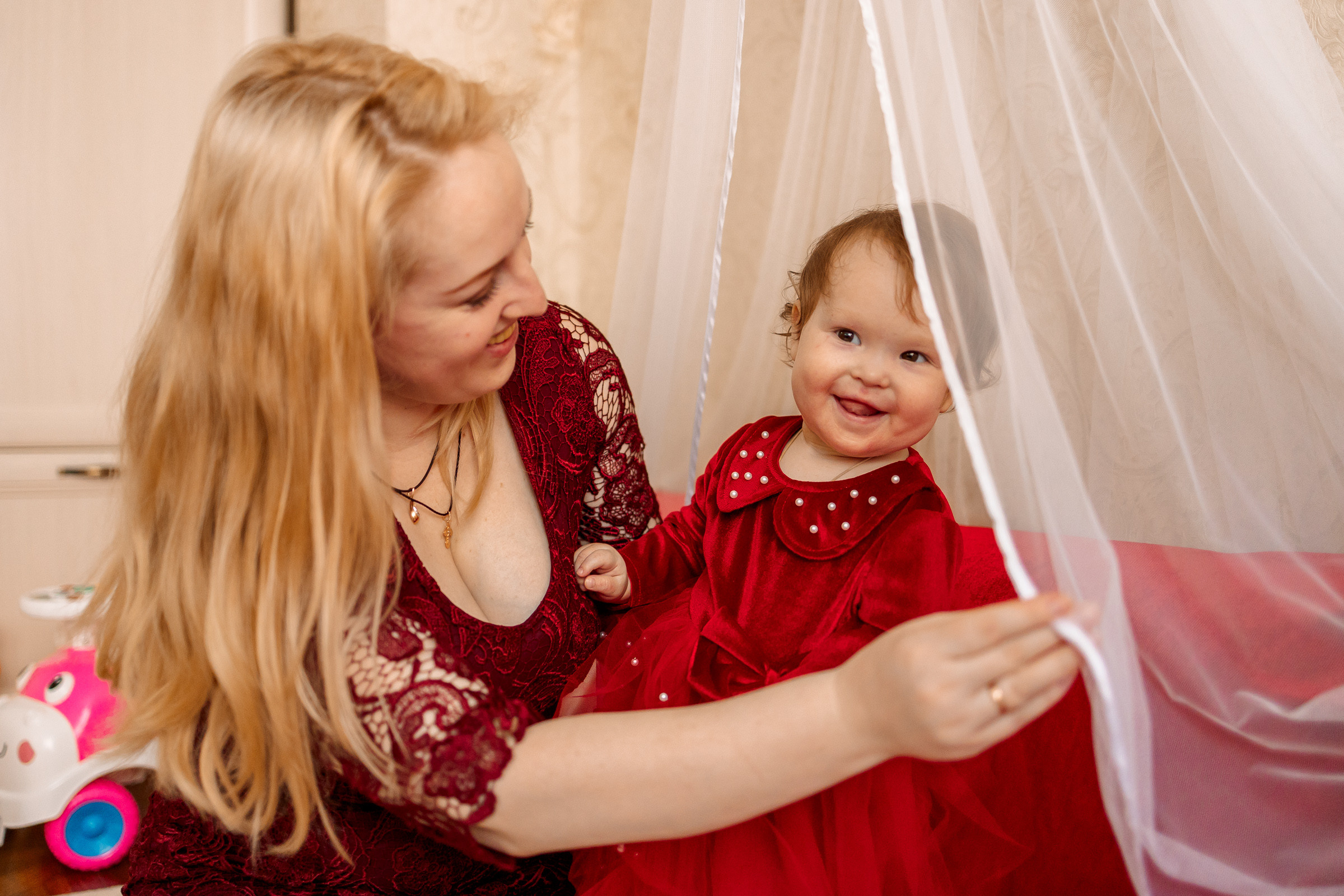 Домашний день рождения малышки. Семейный Фотограф в Москве Евгения Симоненко