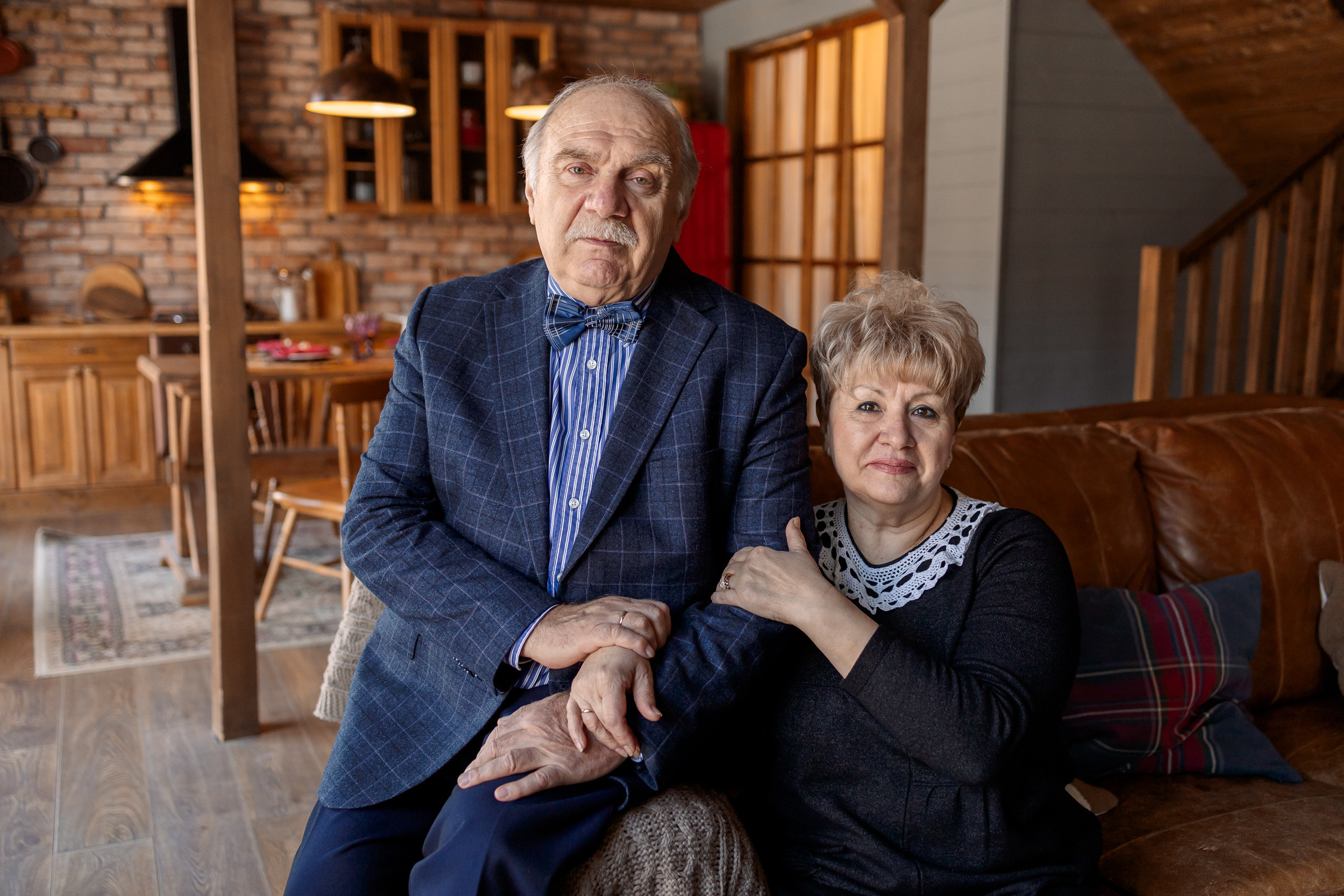 Елена и Зураб Димитриевич в зале Шале. Семейный Фотограф в Москве Евгения Симоненко