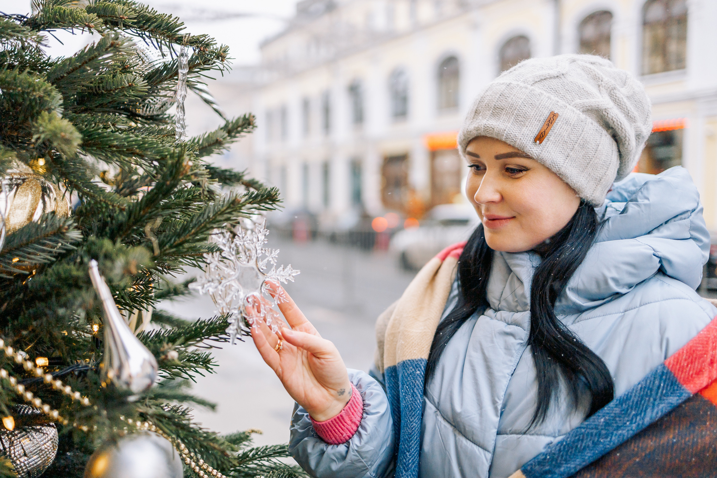 Прогулка по Новогодней Москве. Семейный Фотограф в Москве Евгения Симоненко