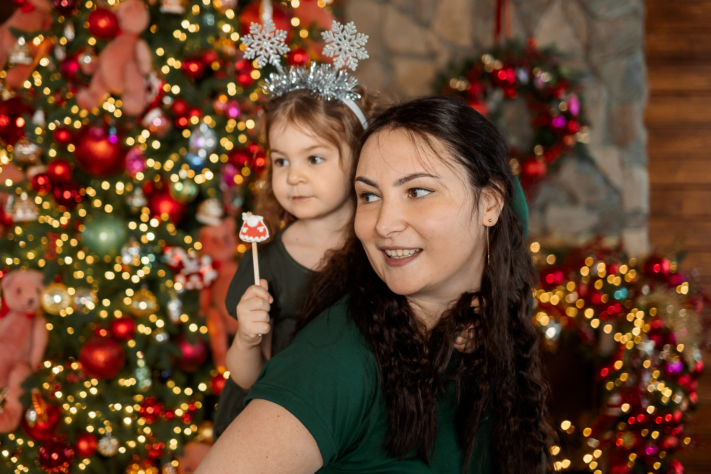 Настя и Алиса Новогоднее настроение. Семейный Фотограф в Москве Евгения Симоненко