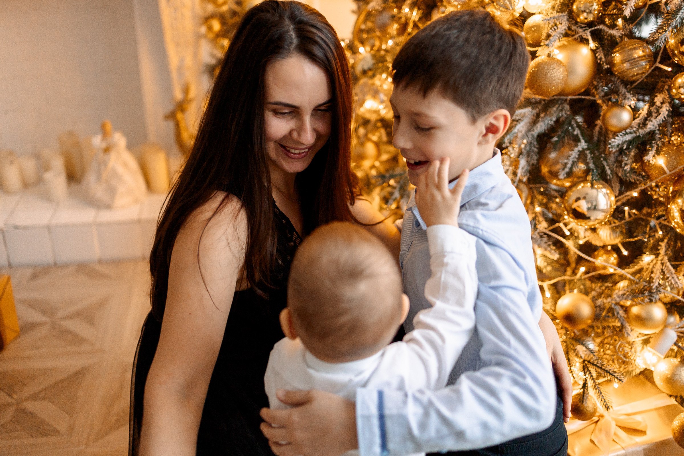 Семья Татьяна Новогодняя история. Семейный Фотограф в Москве Евгения Симоненко