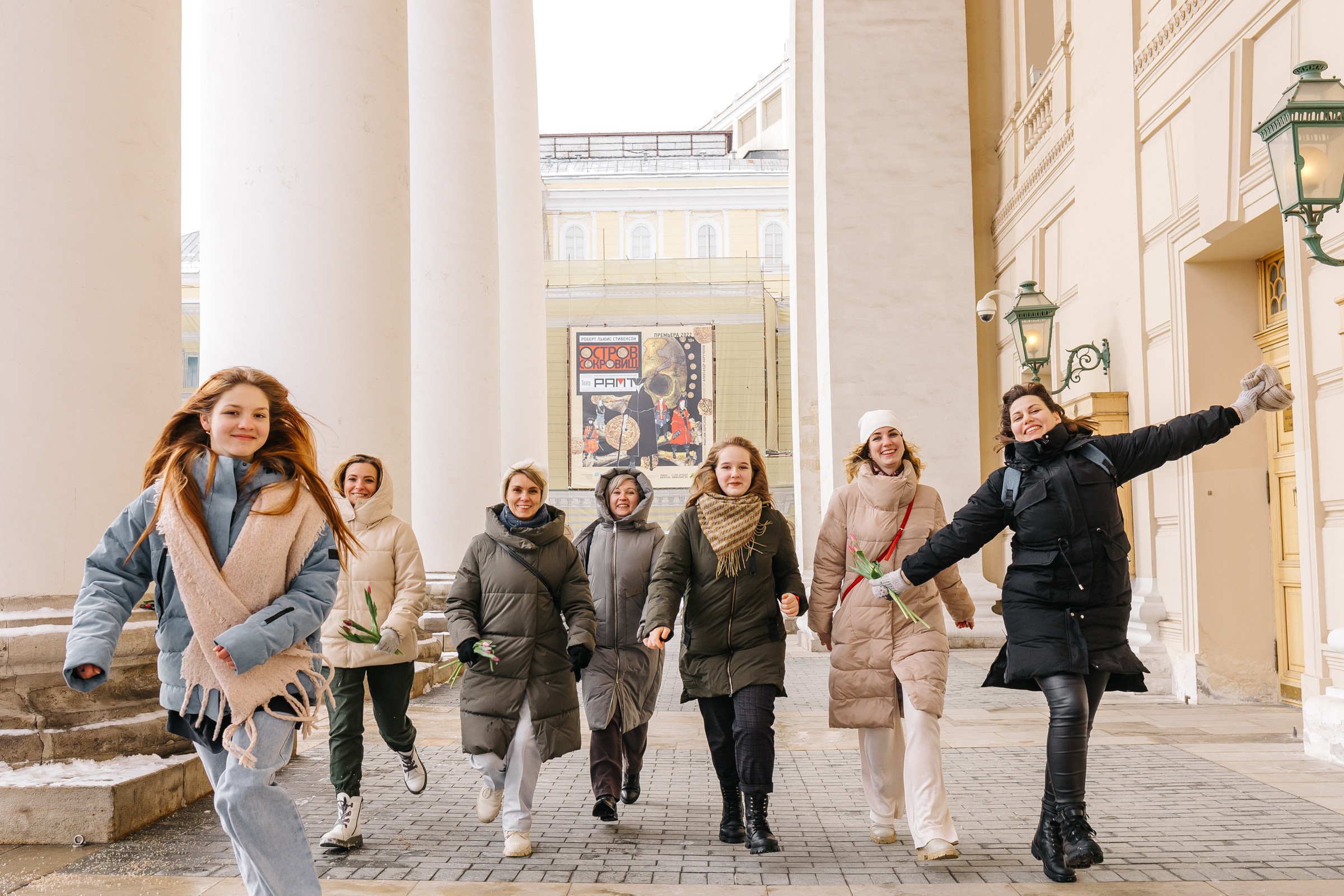 Пробежка у Большого театра