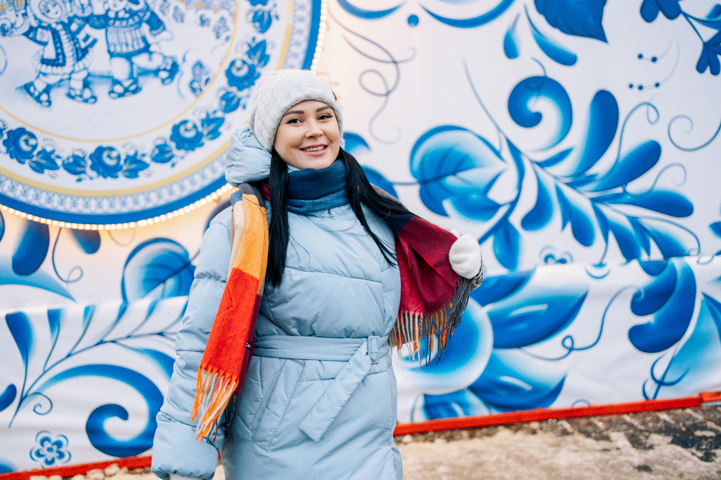 Прогулка по Новогодней Москве. Семейный Фотограф в Москве Евгения Симоненко